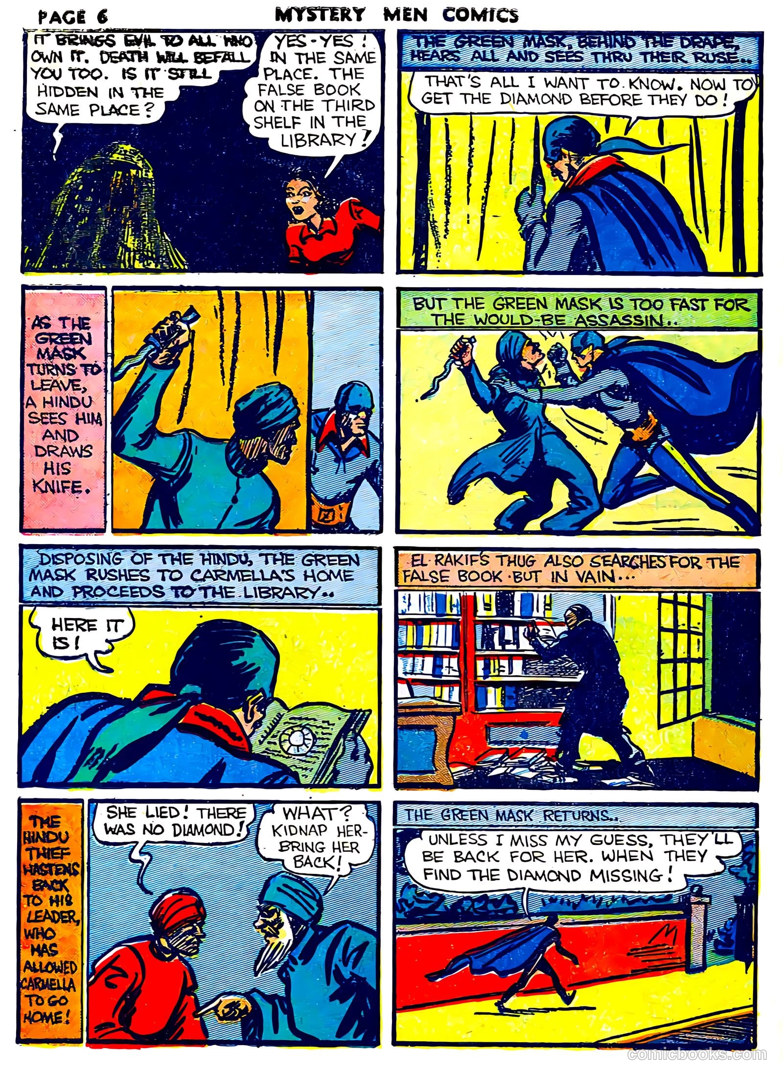 Mystery Men Comics #6 — page 8 of 68