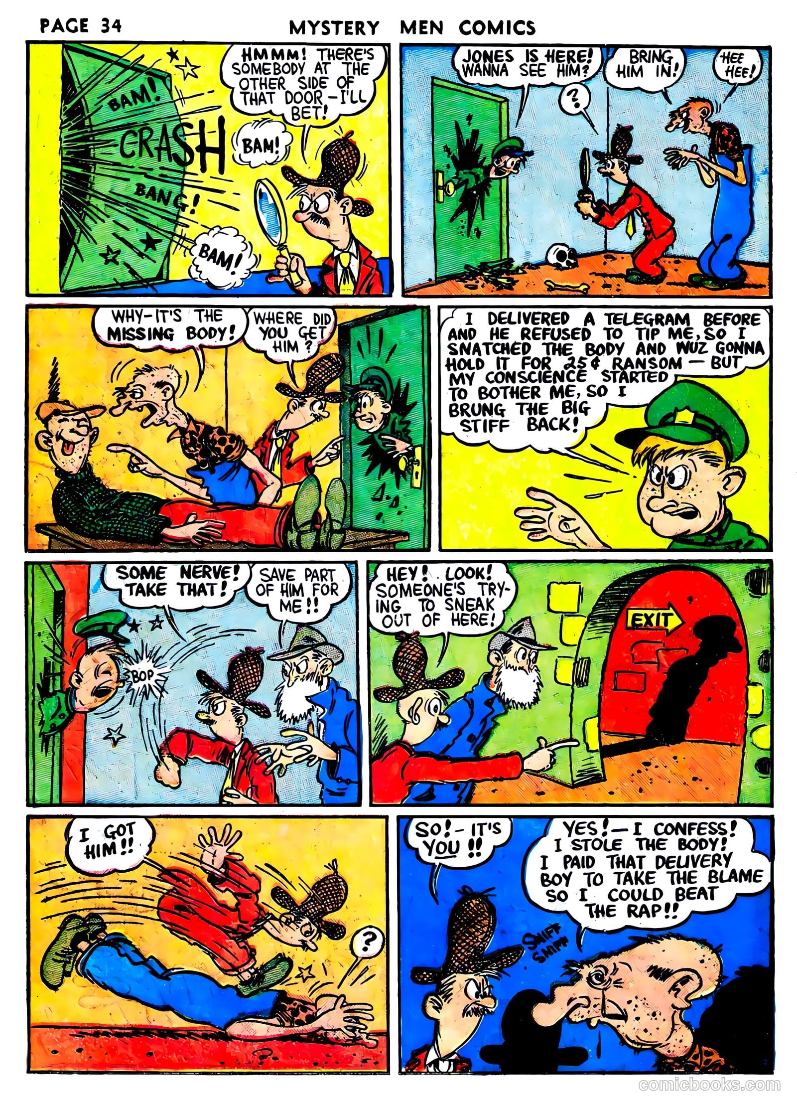 Mystery Men Comics #6 — page 36 of 68