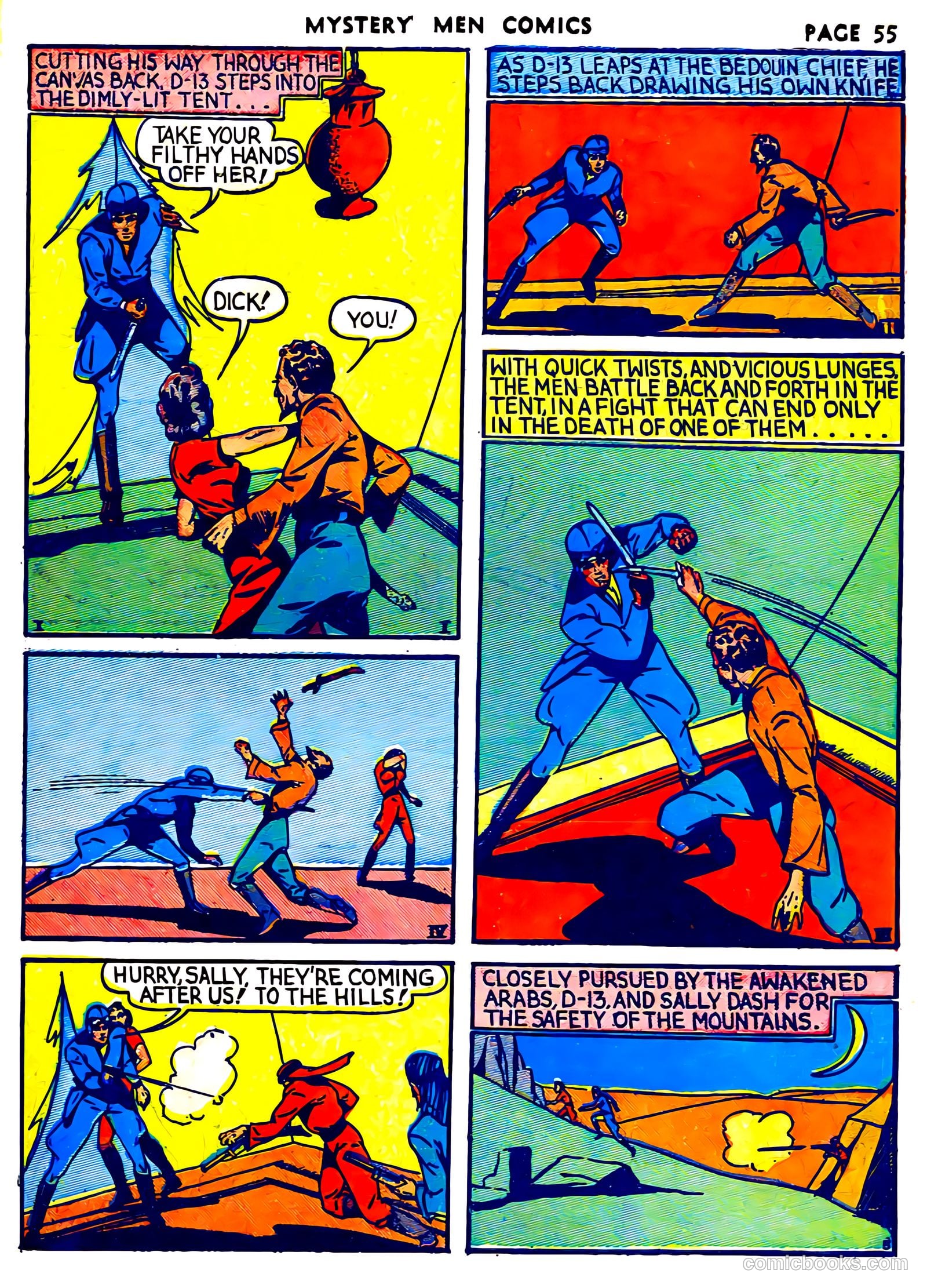Mystery Men Comics #6 — page 57 of 68