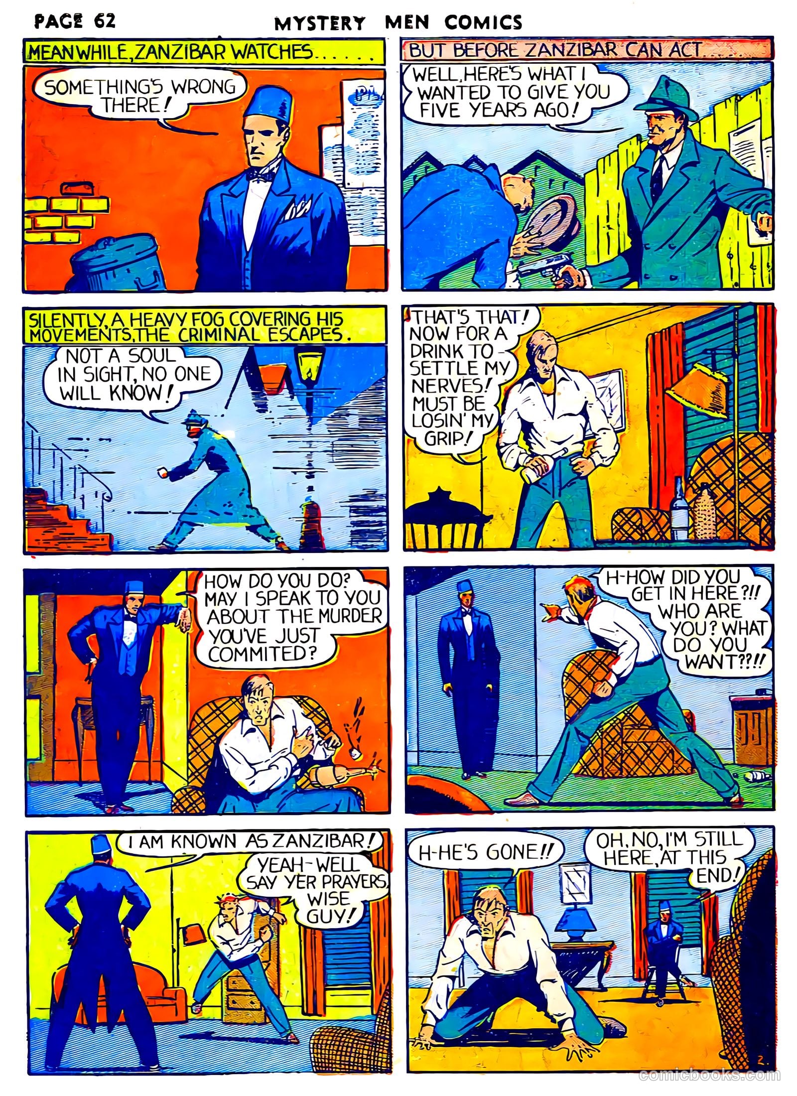 Mystery Men Comics #6 — page 64 of 68