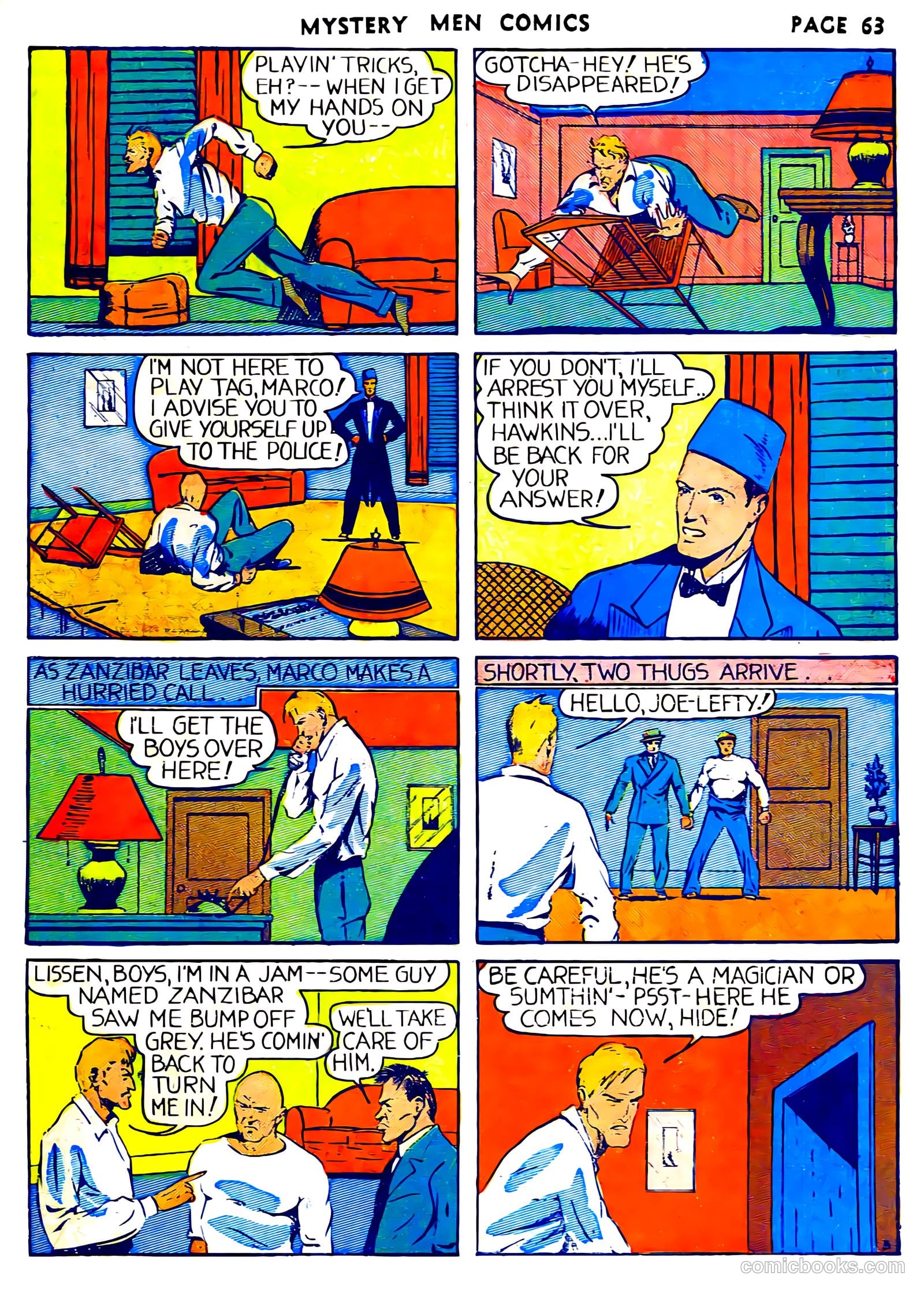 Mystery Men Comics #6 — page 65 of 68