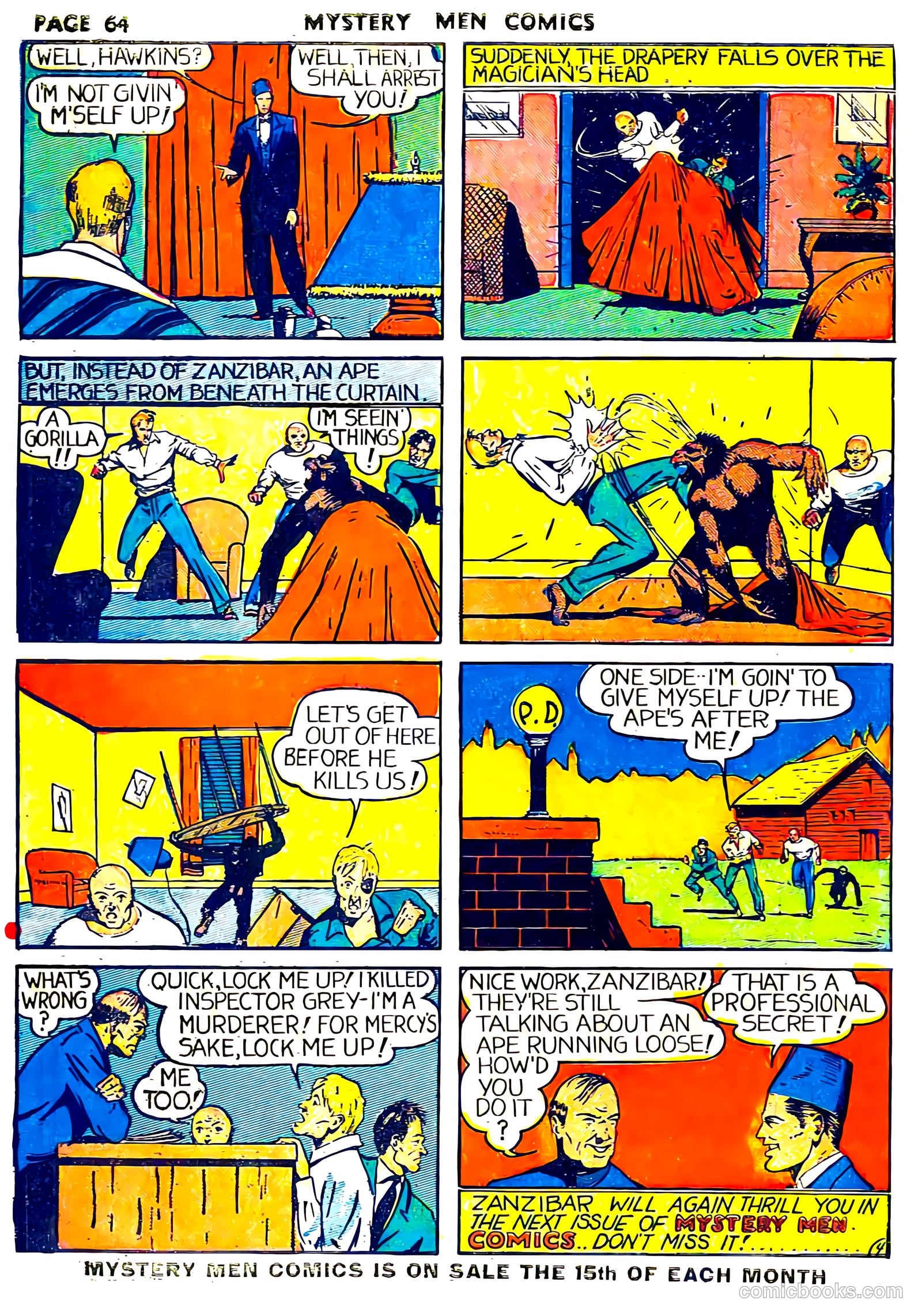 Mystery Men Comics #6 — page 66 of 68