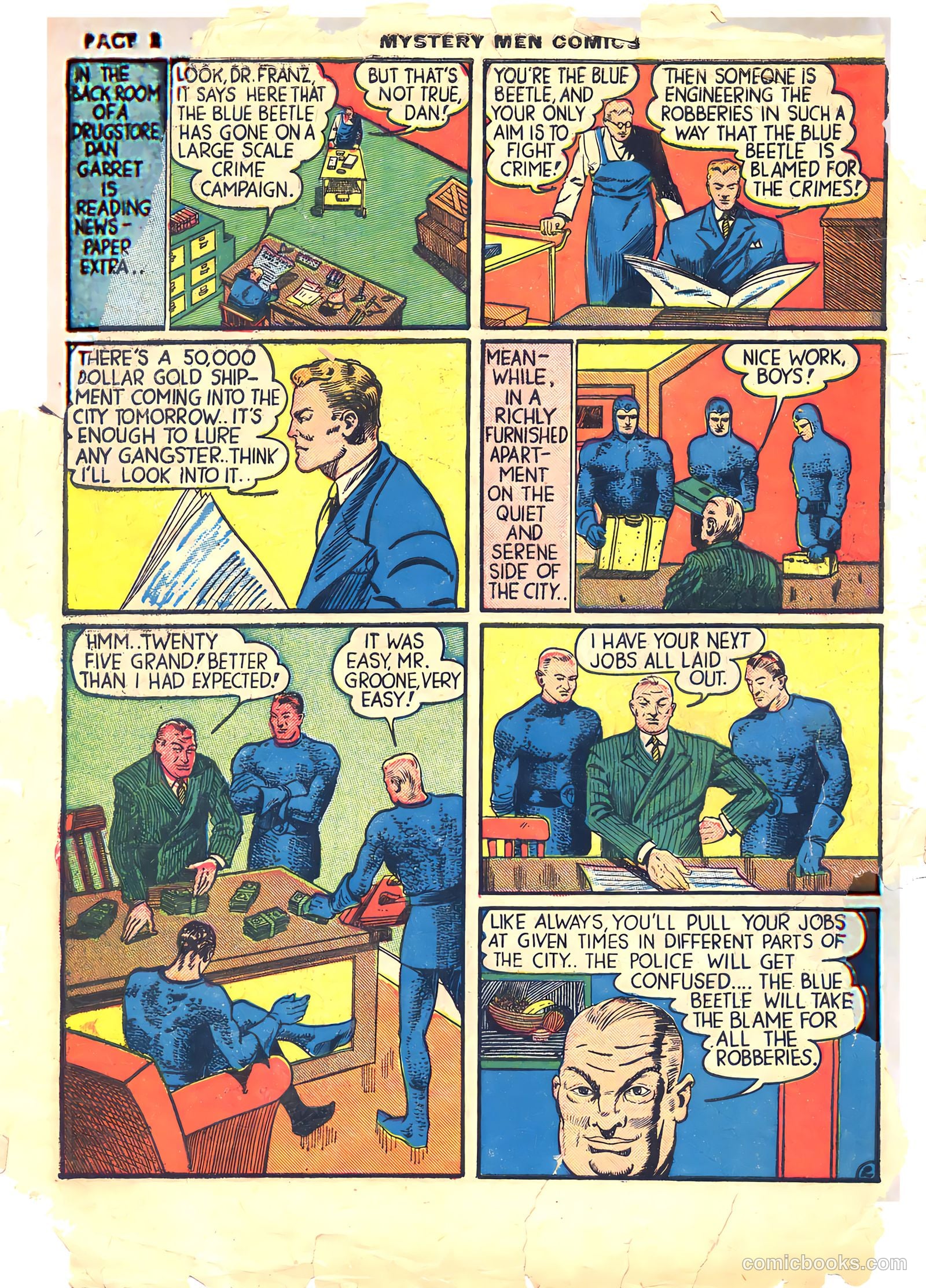 Mystery Men Comics #7 — page 4 of 68