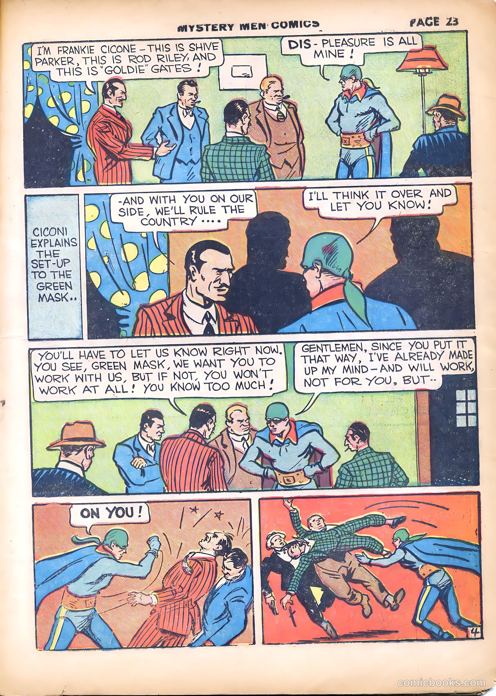 Mystery Men Comics #7 — page 25 of 68