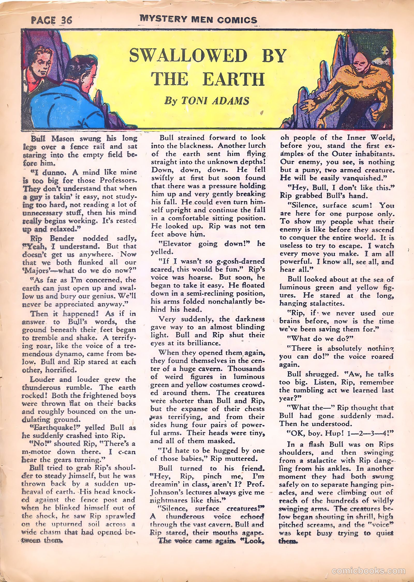 Mystery Men Comics #7 — page 38 of 68