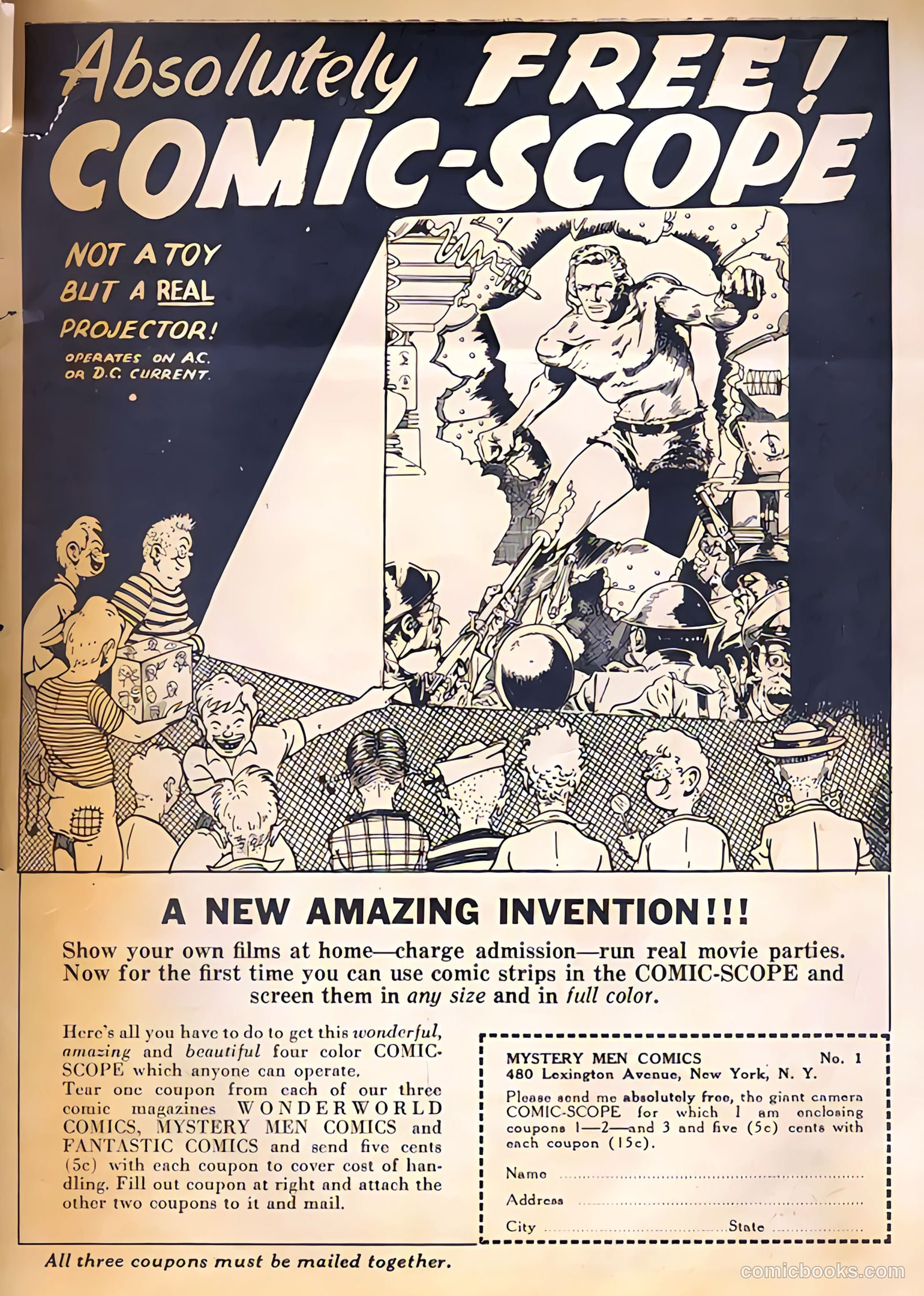 Mystery Men Comics #7 — page 67 of 68