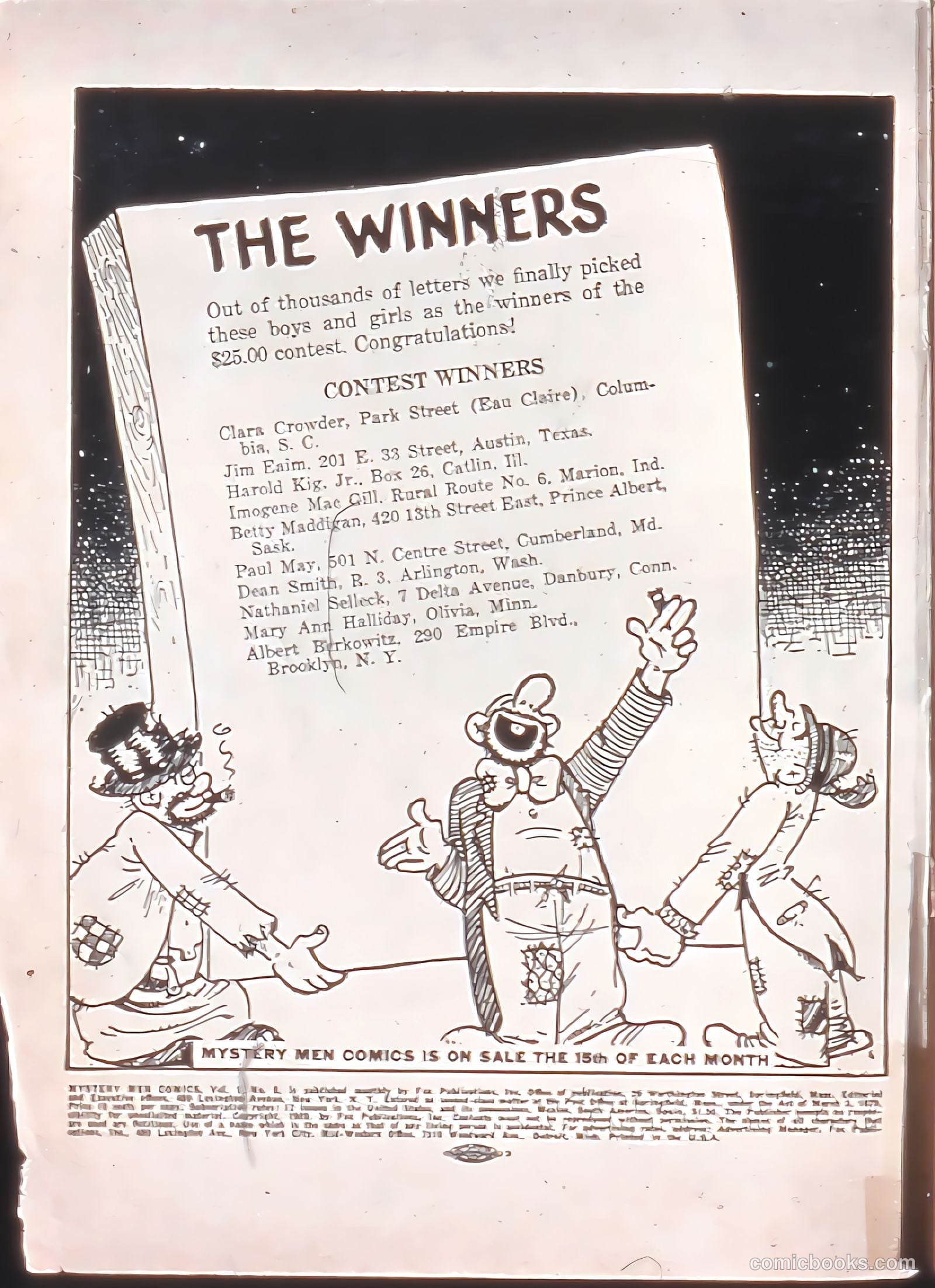 Mystery Men Comics #8 — page 2 of 68
