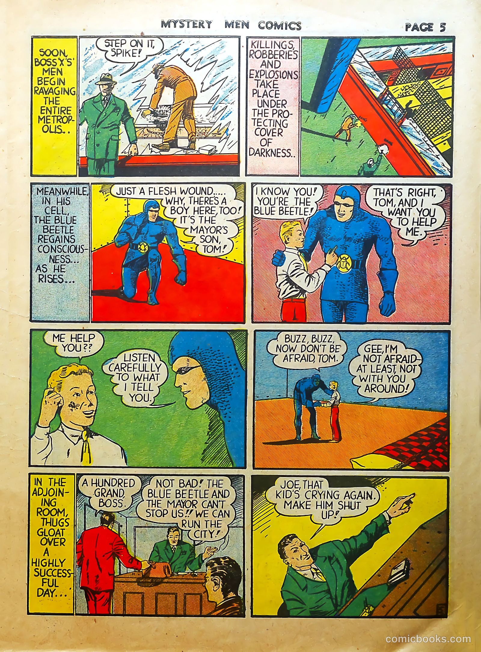 Mystery Men Comics #8 — page 7 of 68