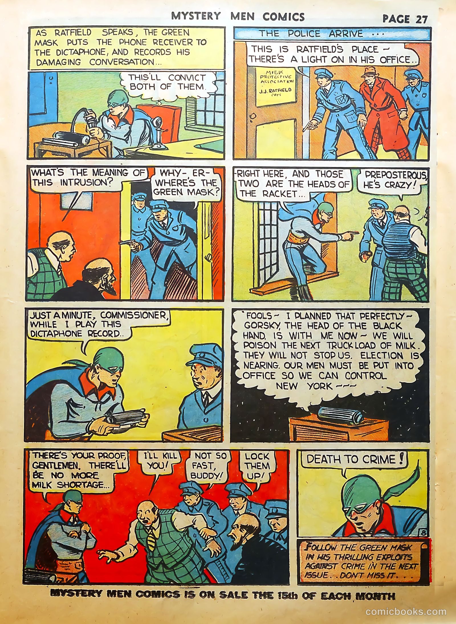Mystery Men Comics #8 — page 29 of 68