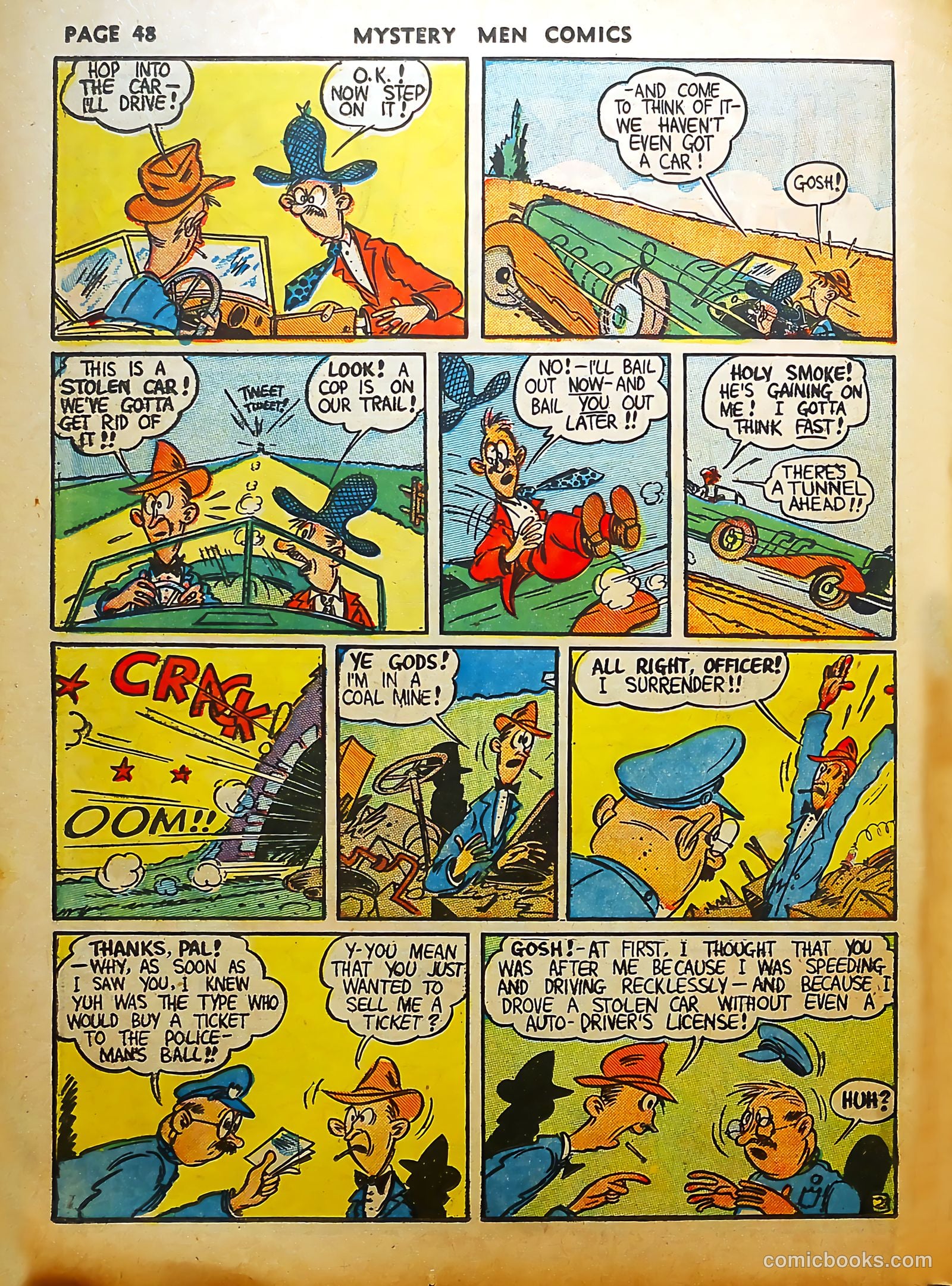 Mystery Men Comics #8 — page 50 of 68