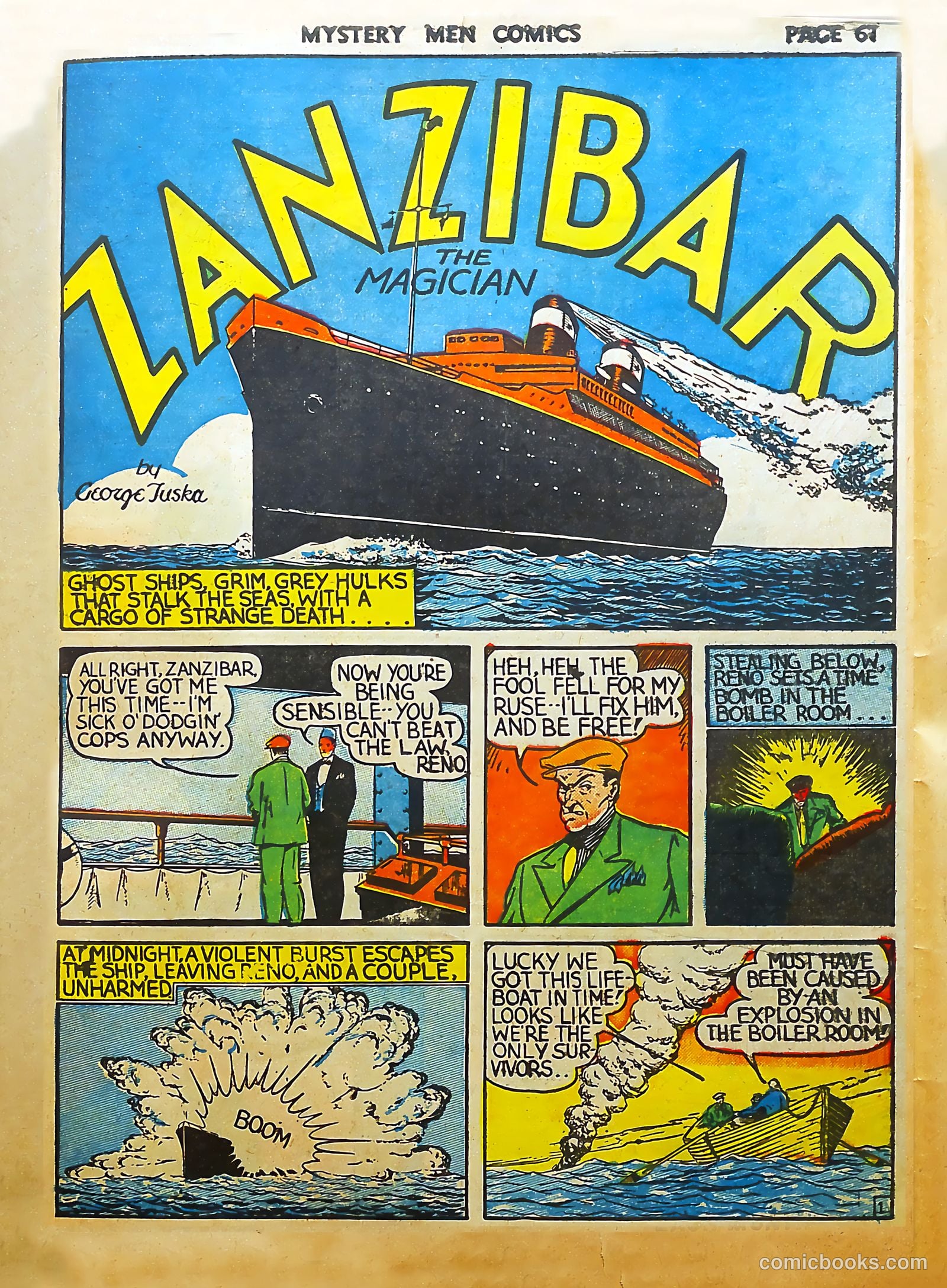 Mystery Men Comics #8 — page 63 of 68