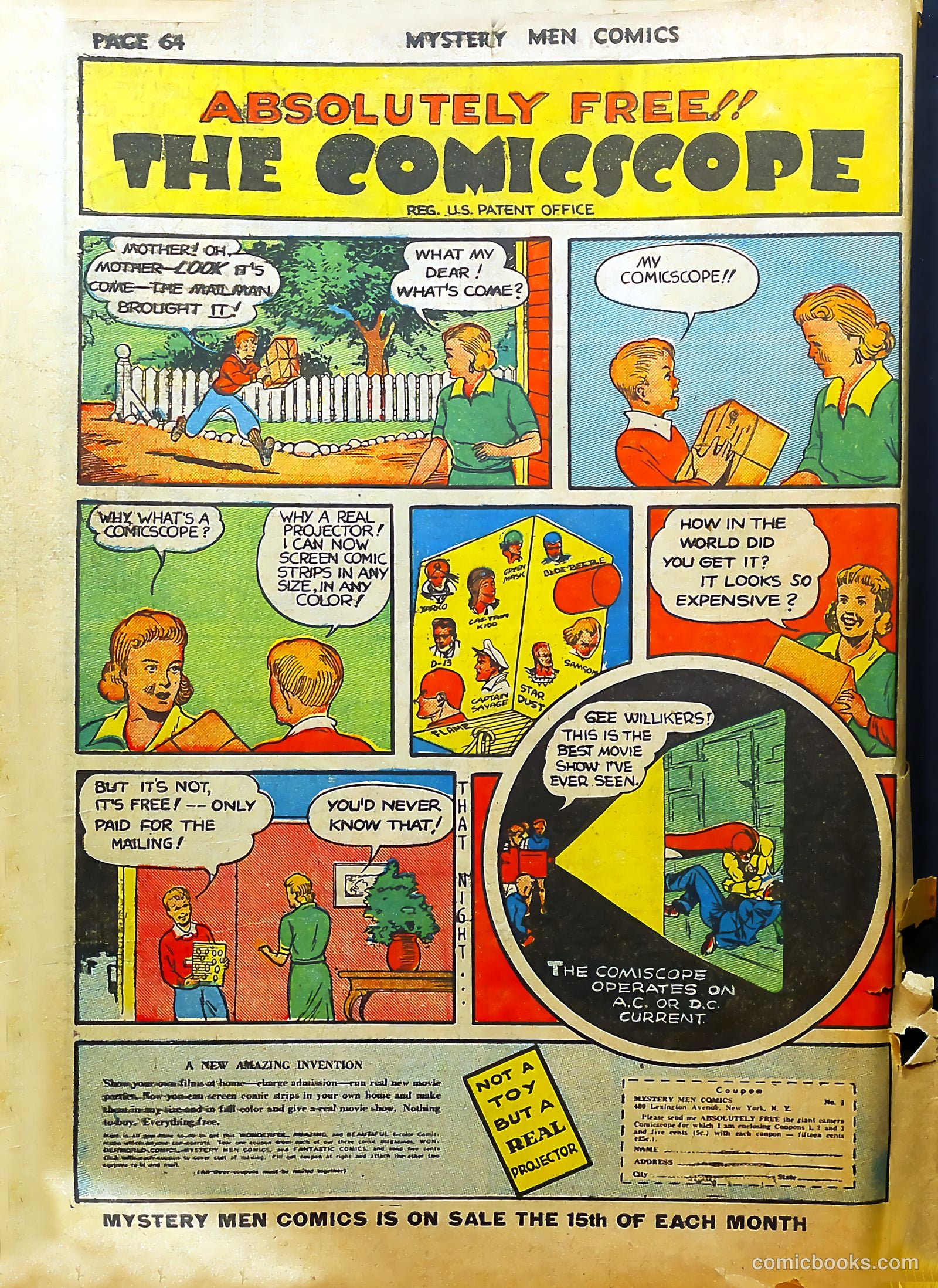 Mystery Men Comics #8 — page 66 of 68