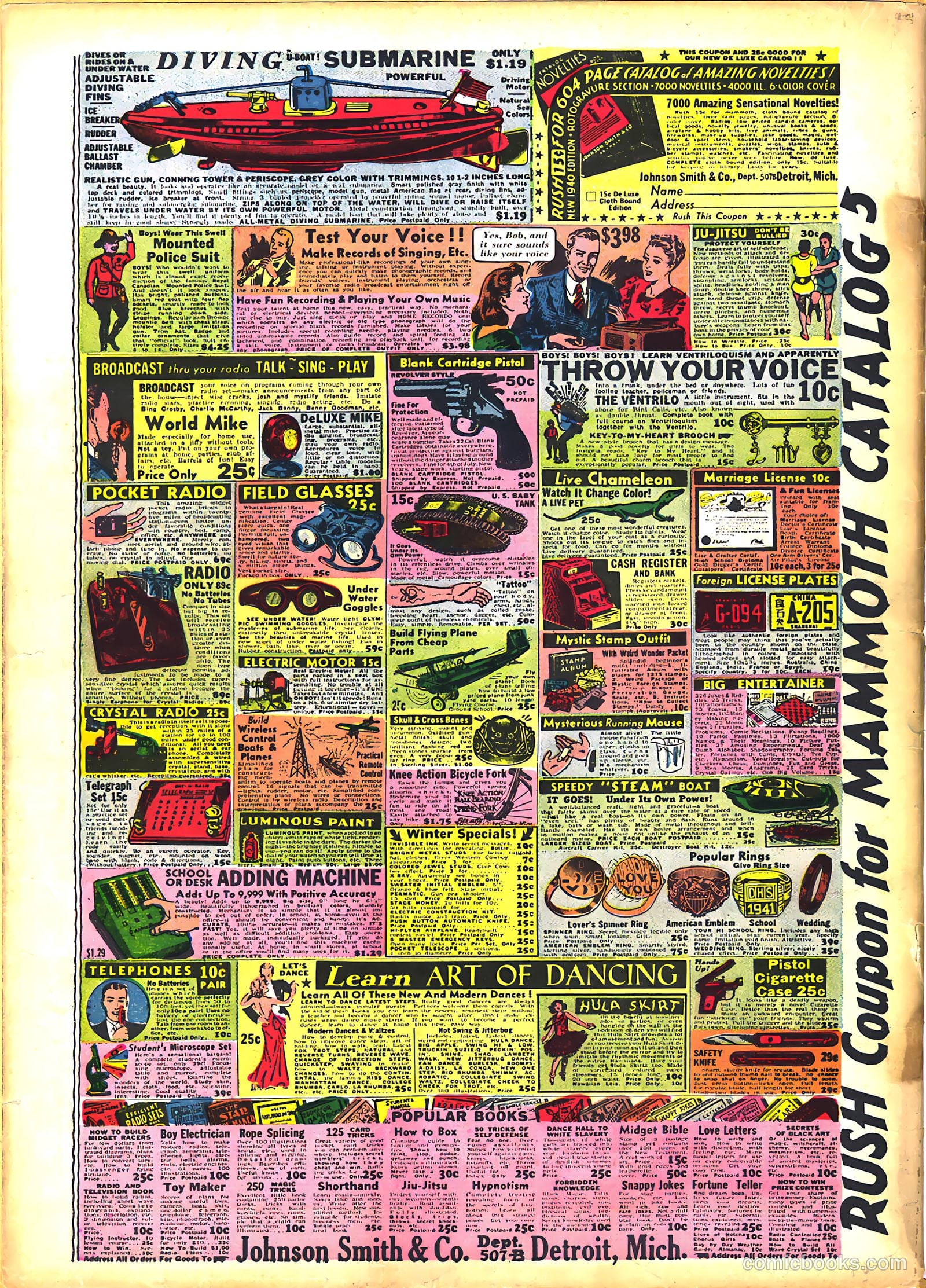 Mystery Men Comics #8 — page 68 of 68