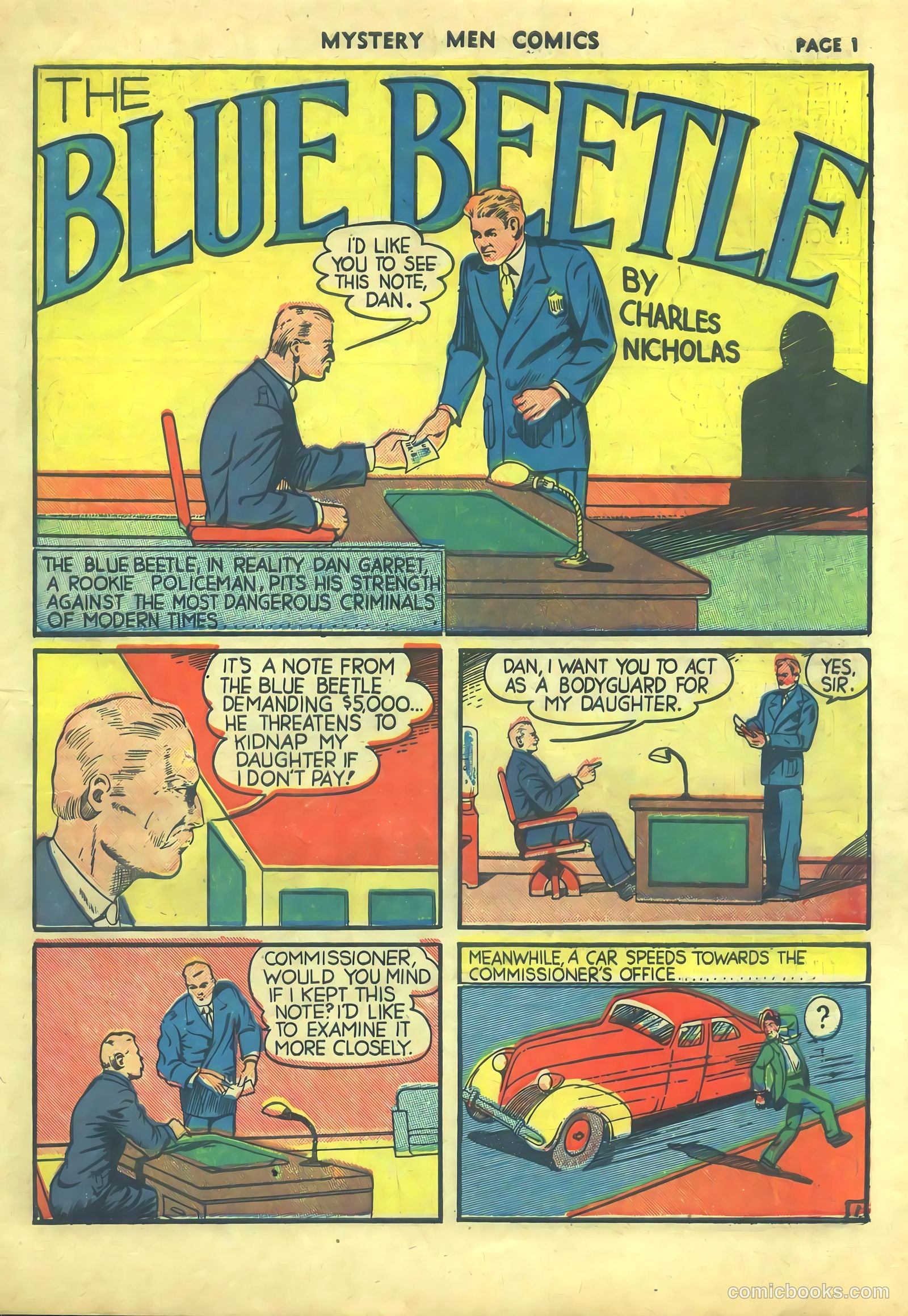 Mystery Men Comics #9 — page 3 of 68