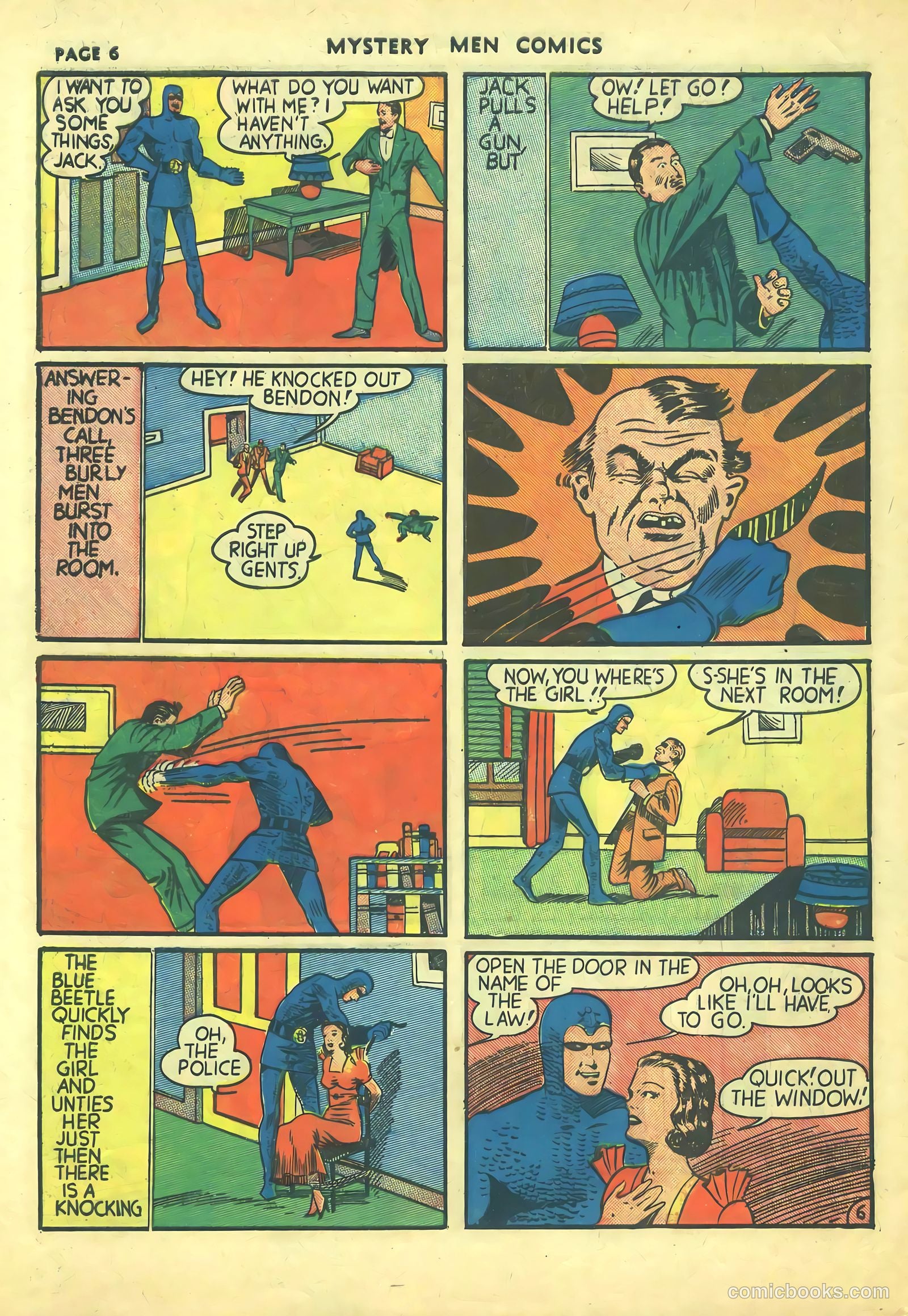 Mystery Men Comics #9 — page 8 of 68