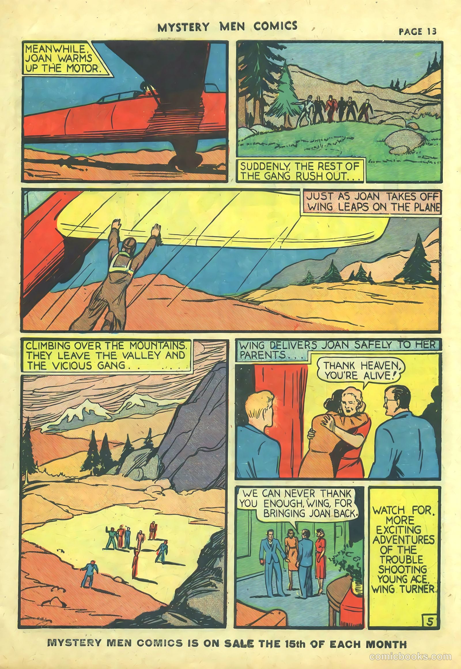 Mystery Men Comics #9 — page 15 of 68