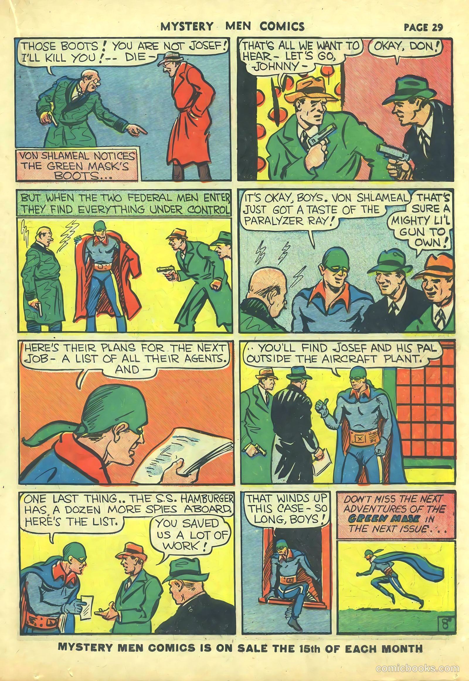 Mystery Men Comics #9 — page 31 of 68
