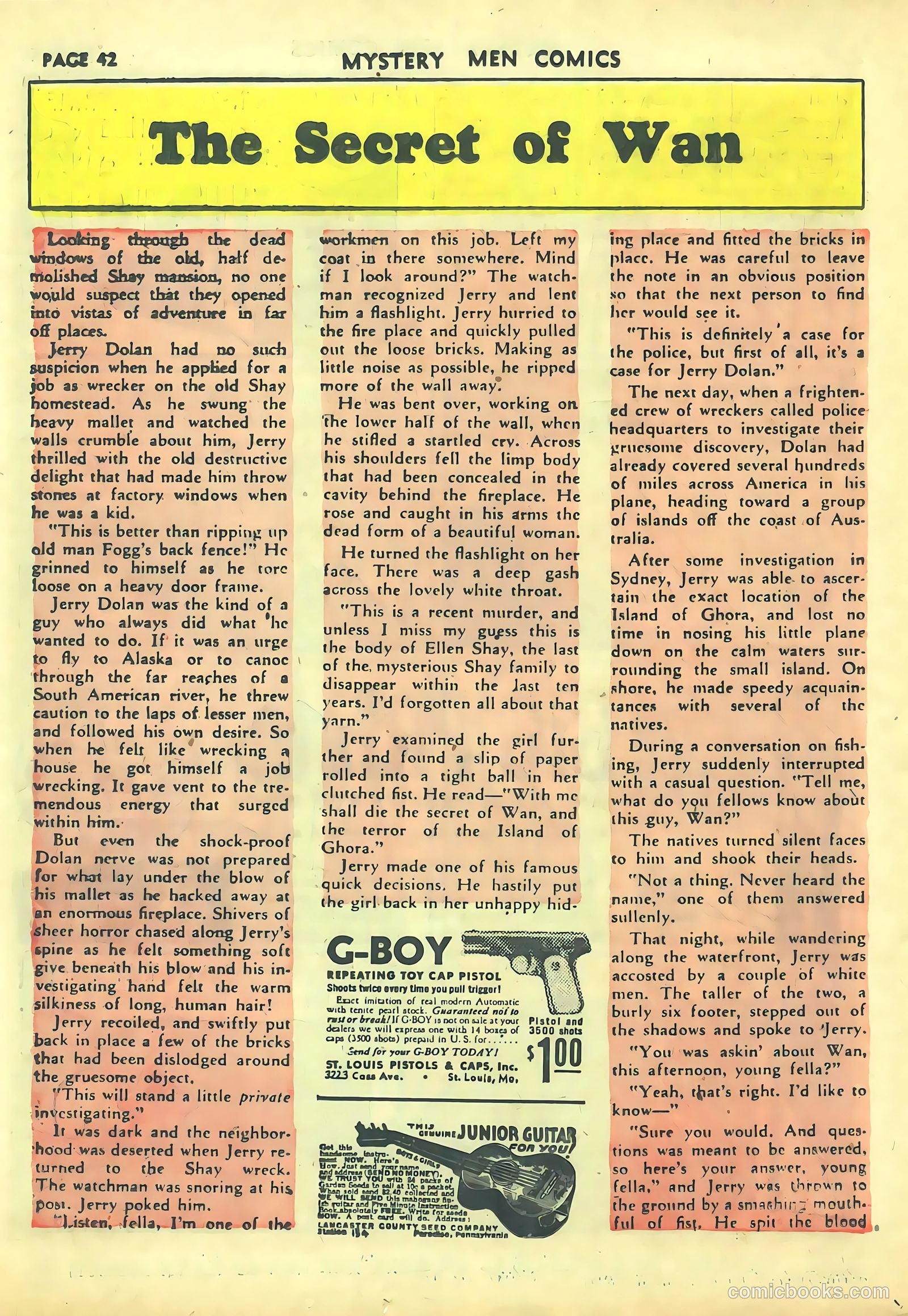 Mystery Men Comics #9 — page 44 of 68