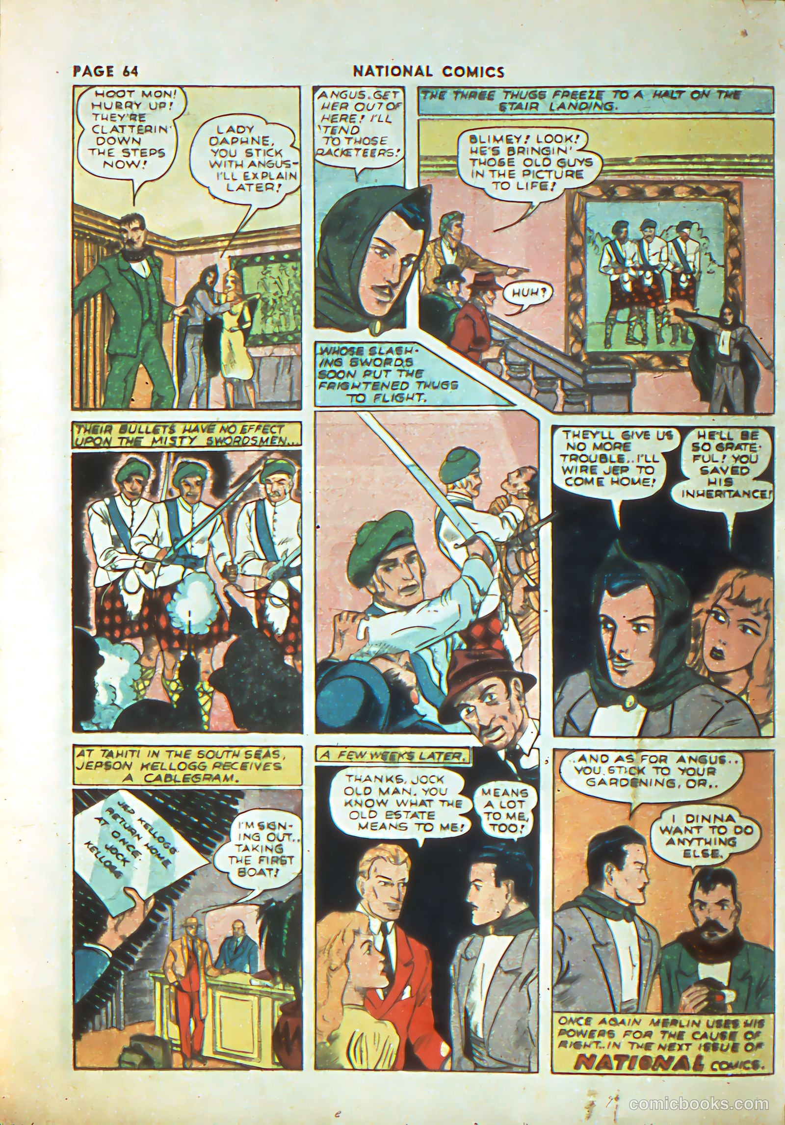 National Comics #10 — page 66 of 68