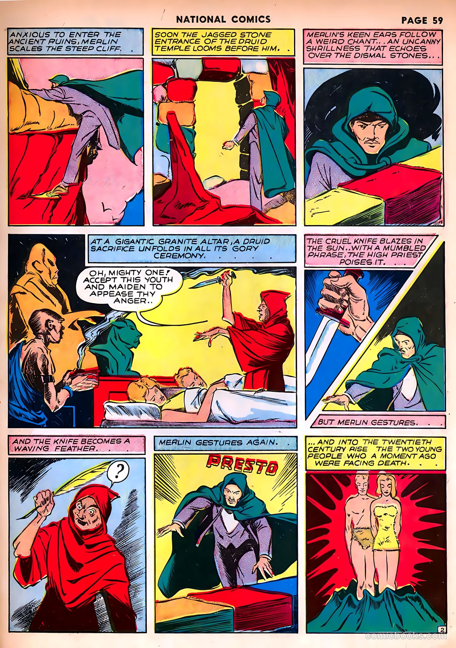 National Comics #11 — page 61 of 68