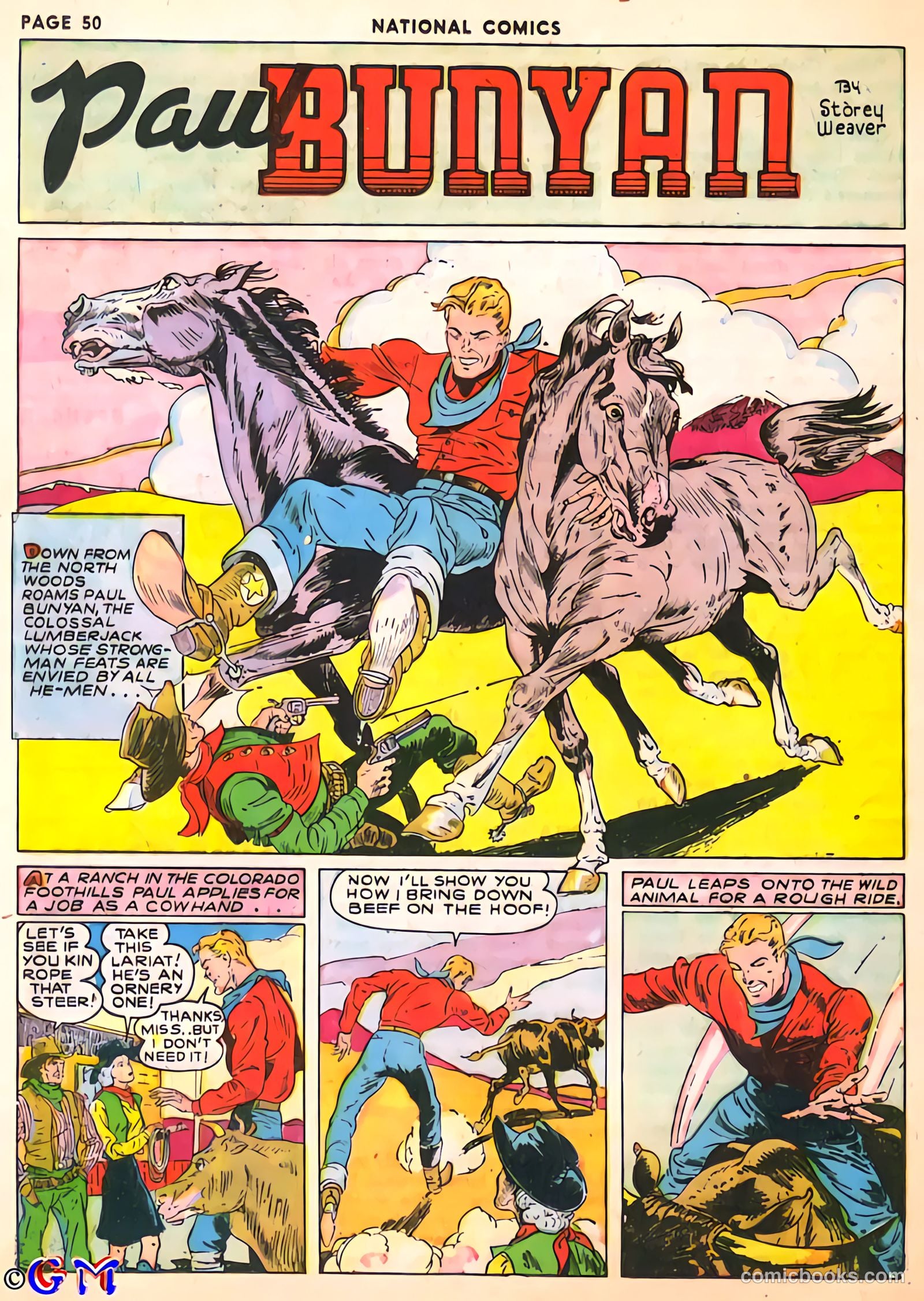 National Comics #14 — page 50 of 68