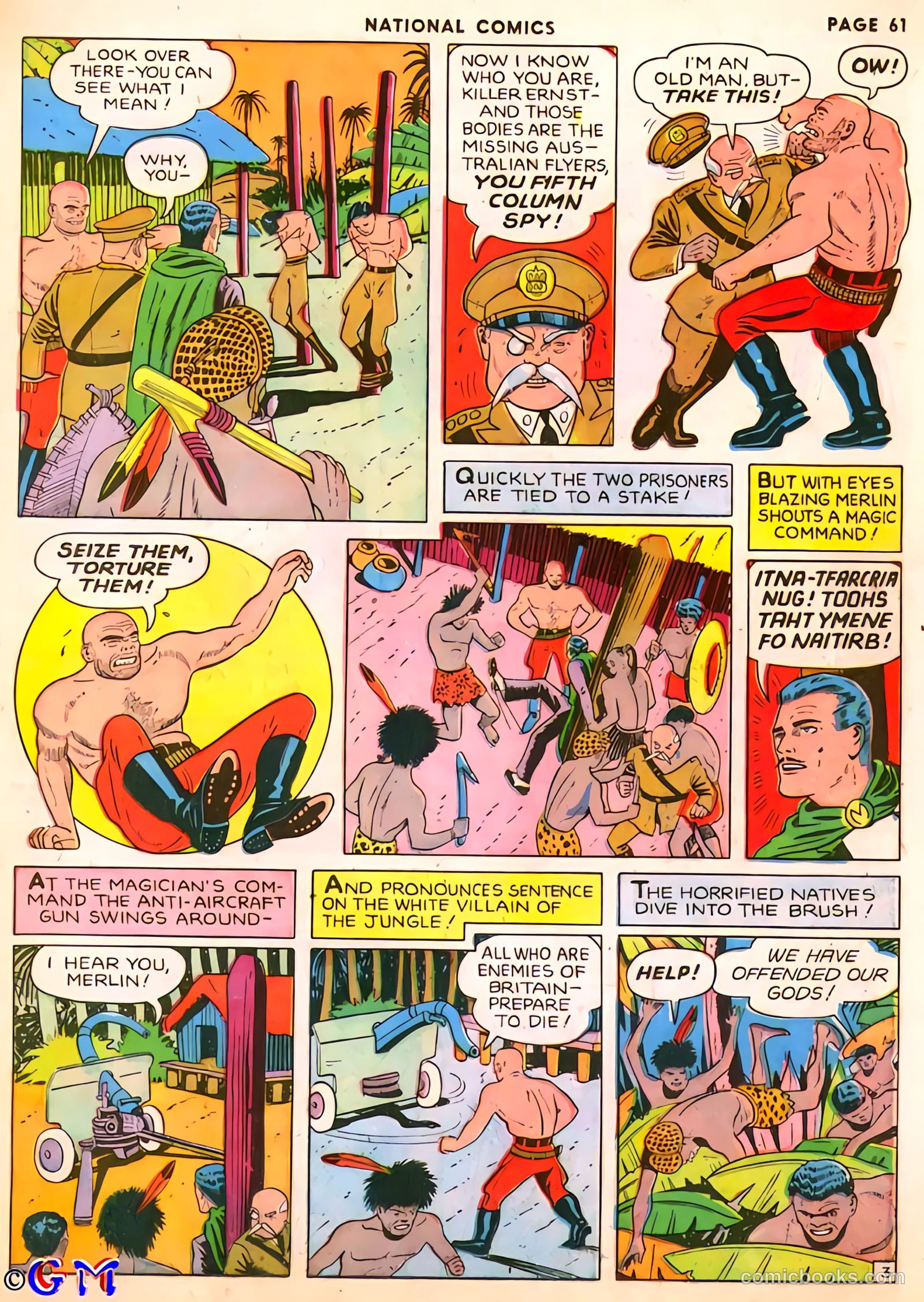 National Comics #14 — page 61 of 68