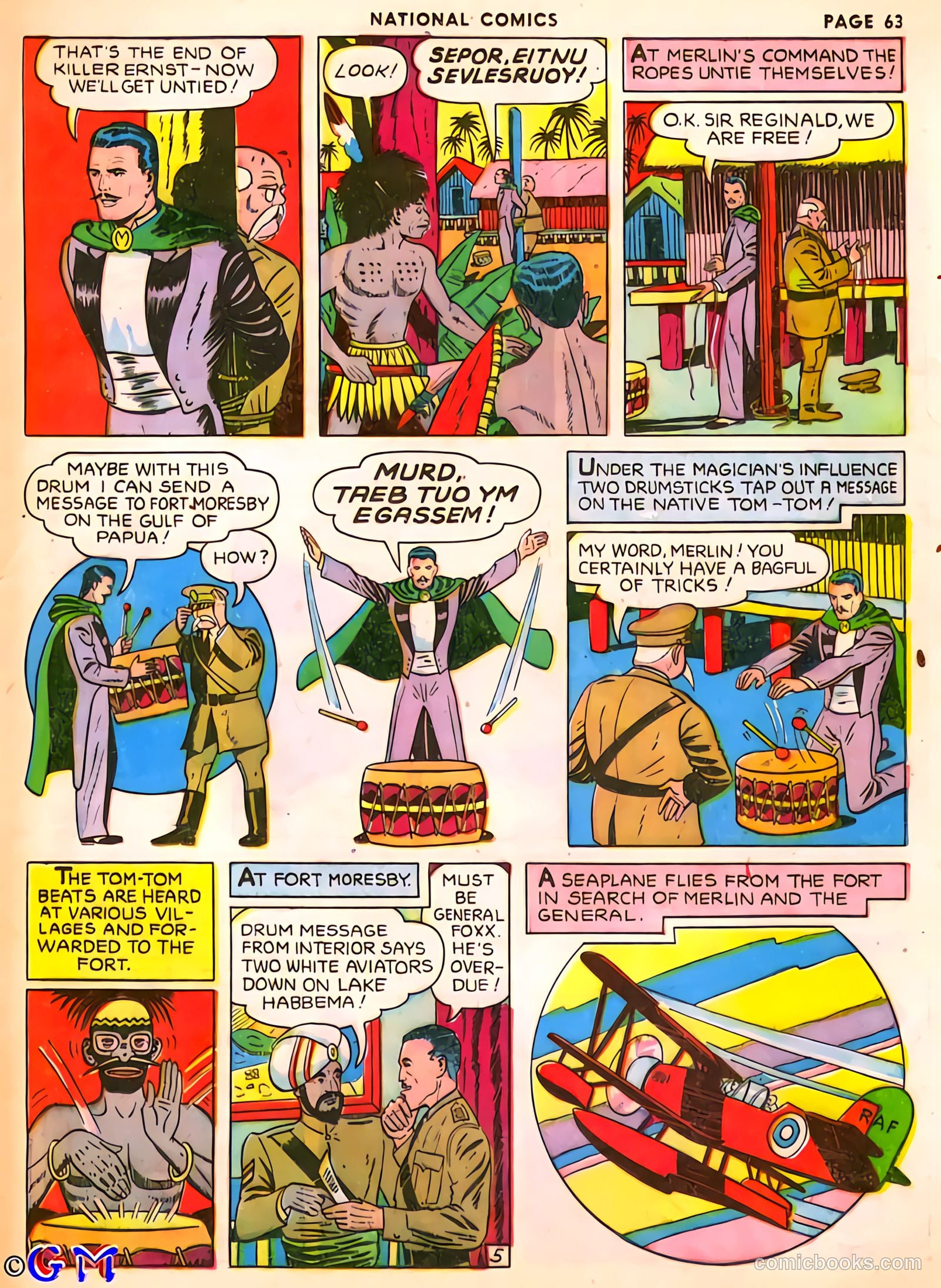 National Comics #14 — page 63 of 68
