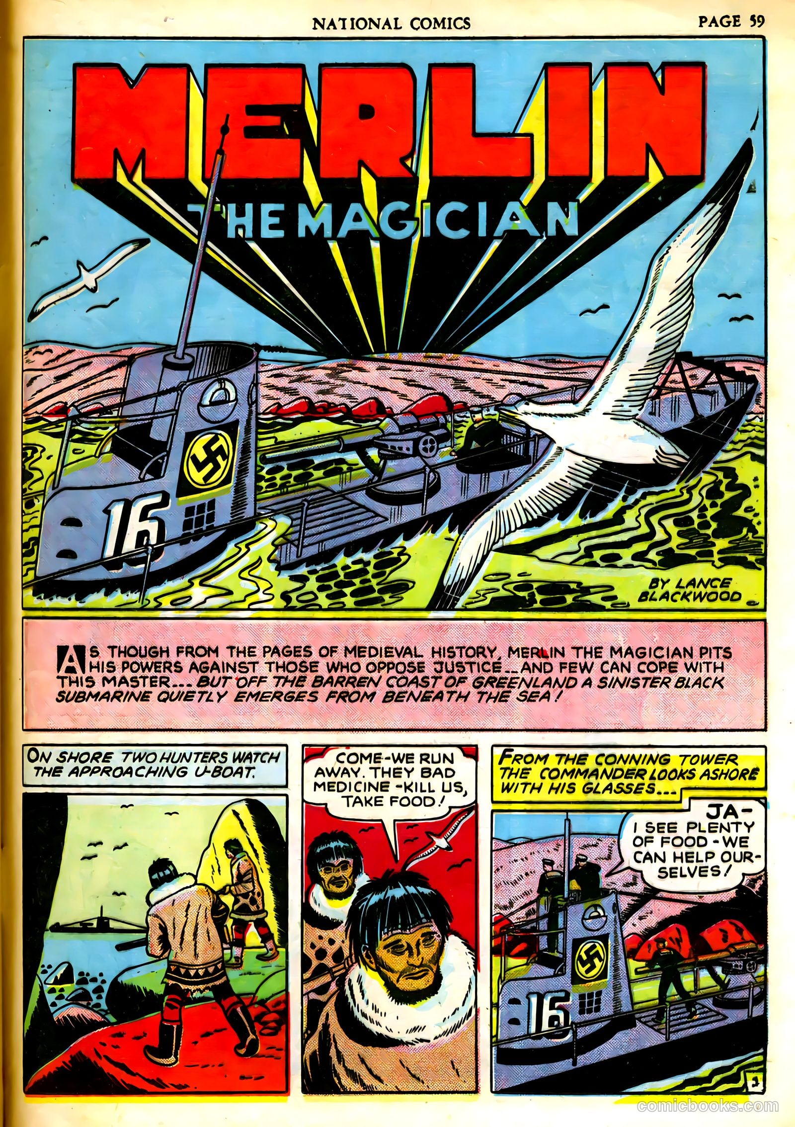 National Comics #16 — page 61 of 68
