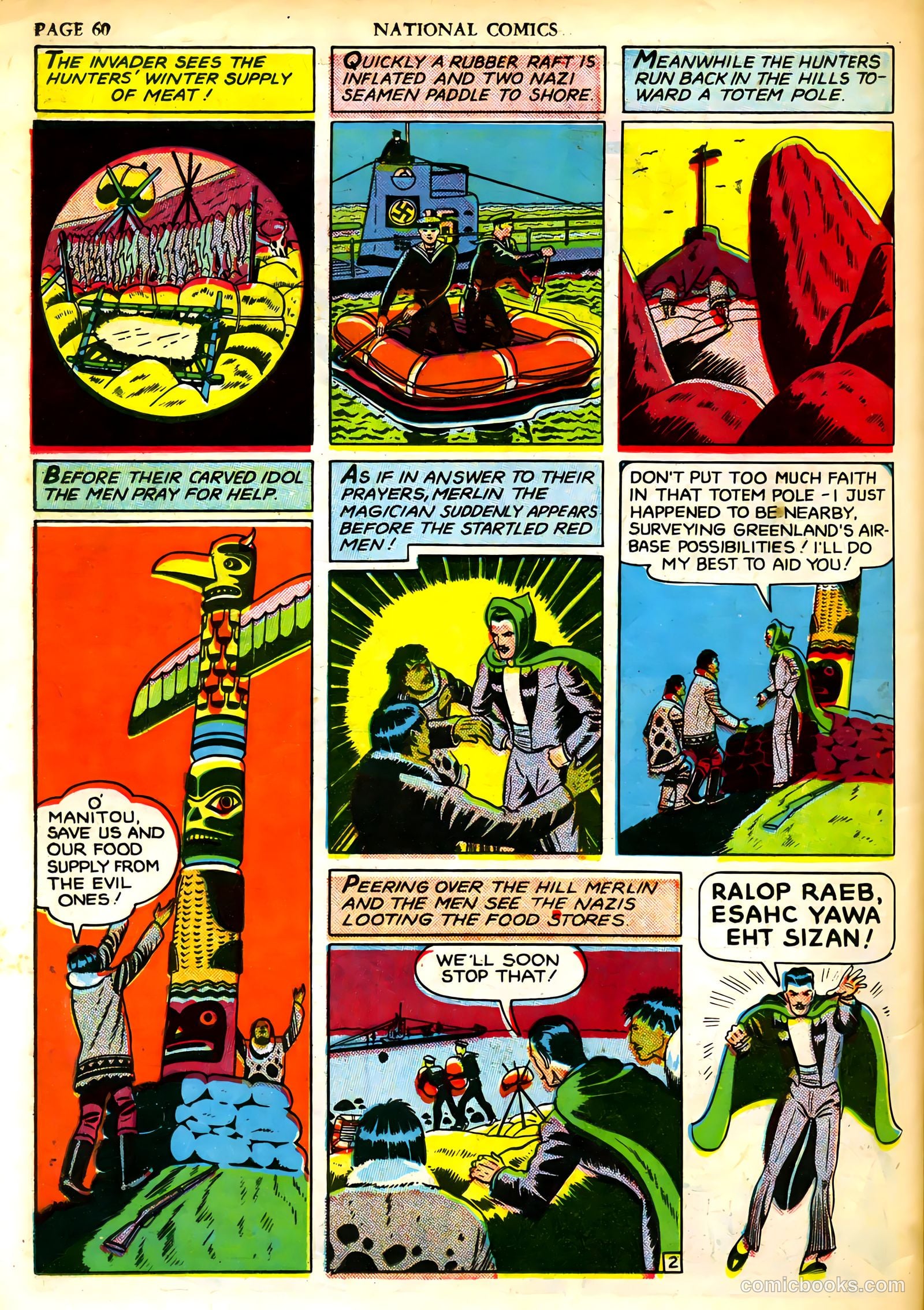 National Comics #16 — page 62 of 68