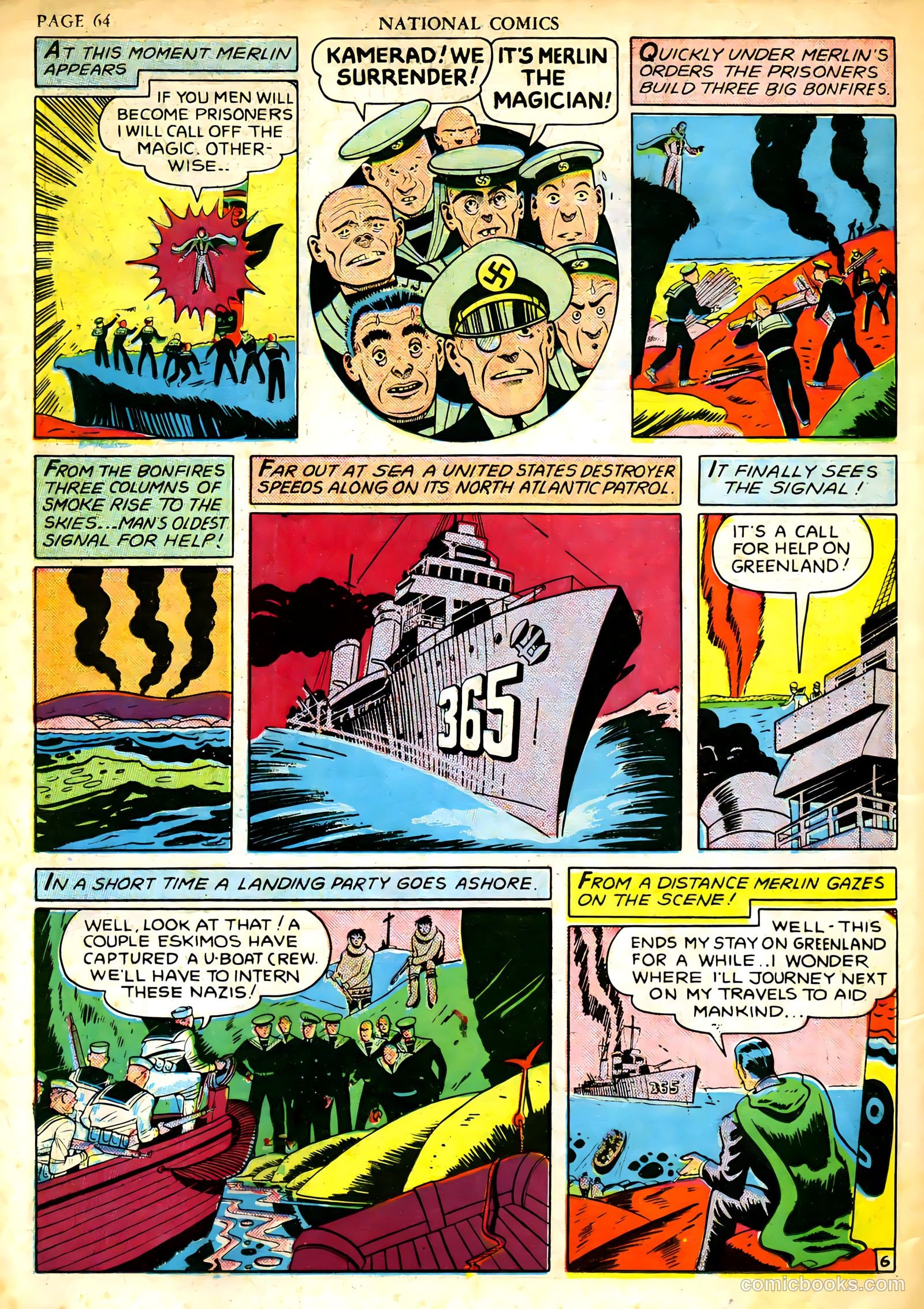 National Comics #16 — page 66 of 68