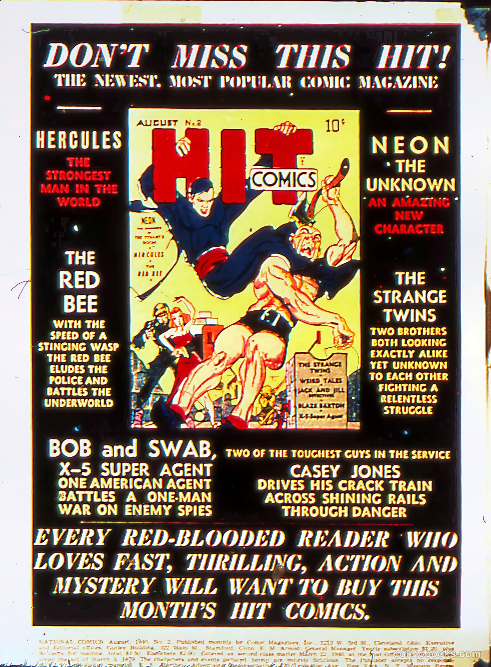 National Comics #2 — page 2 of 67