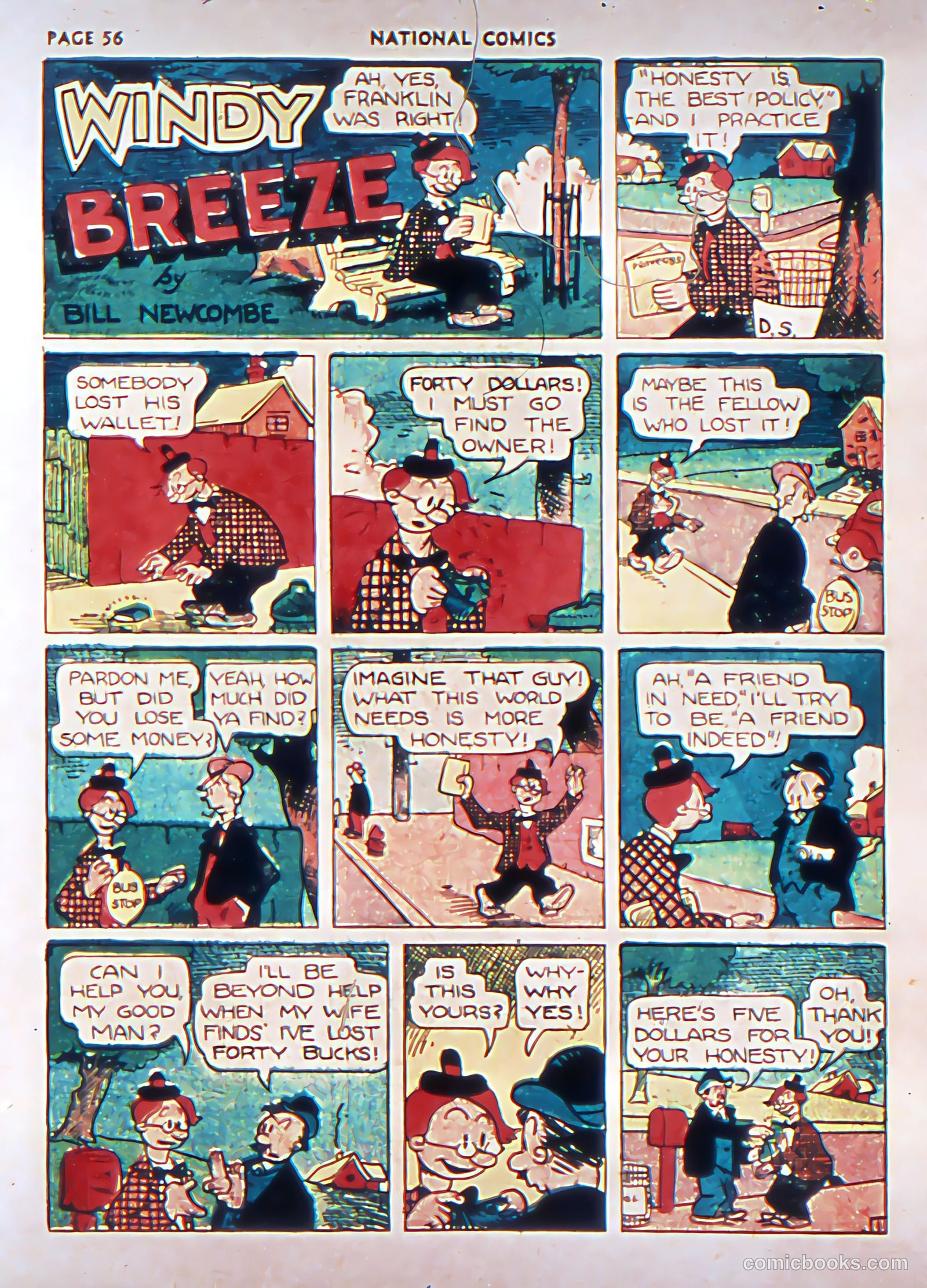 National Comics #2 — page 58 of 67