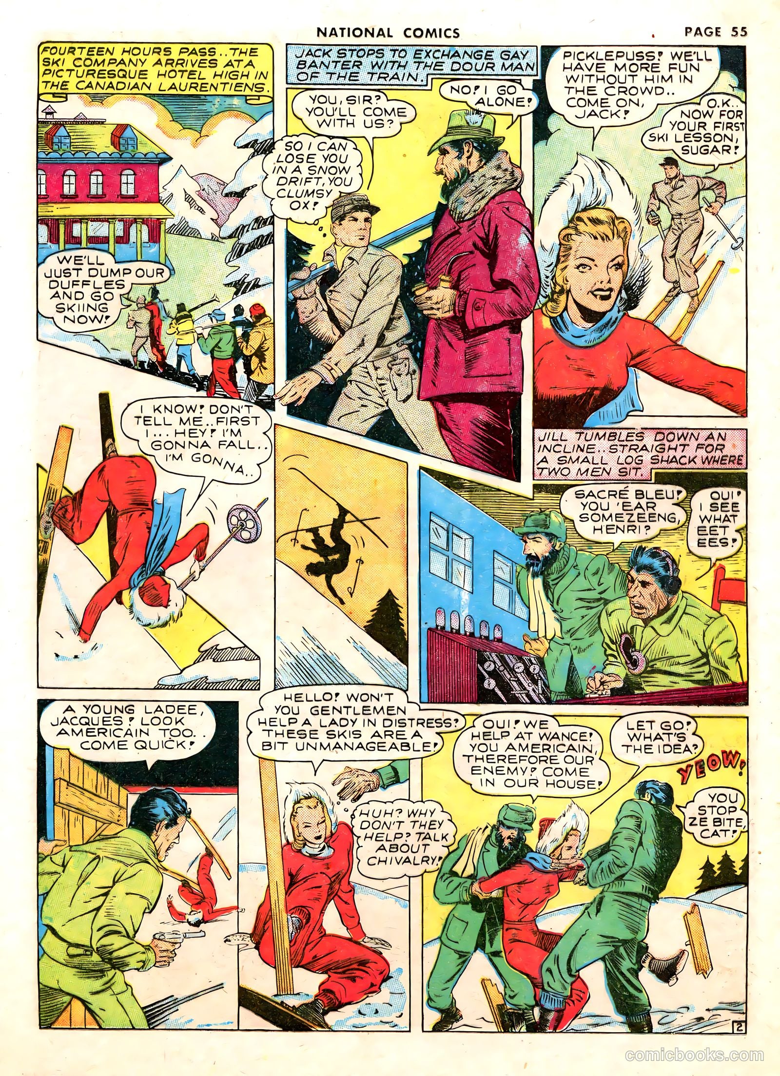 National Comics #21 — page 56 of 66