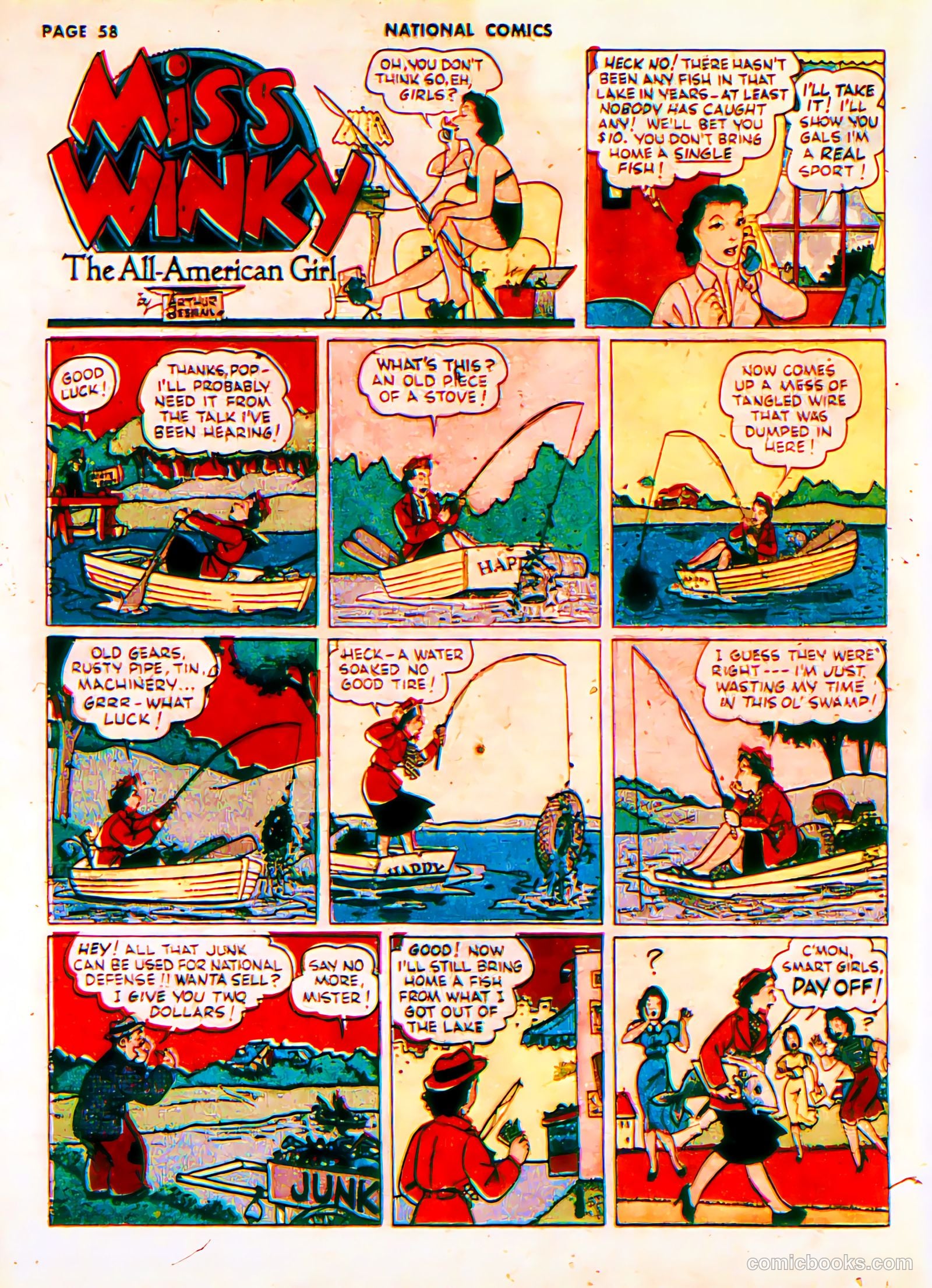 National Comics #22 — page 60 of 68