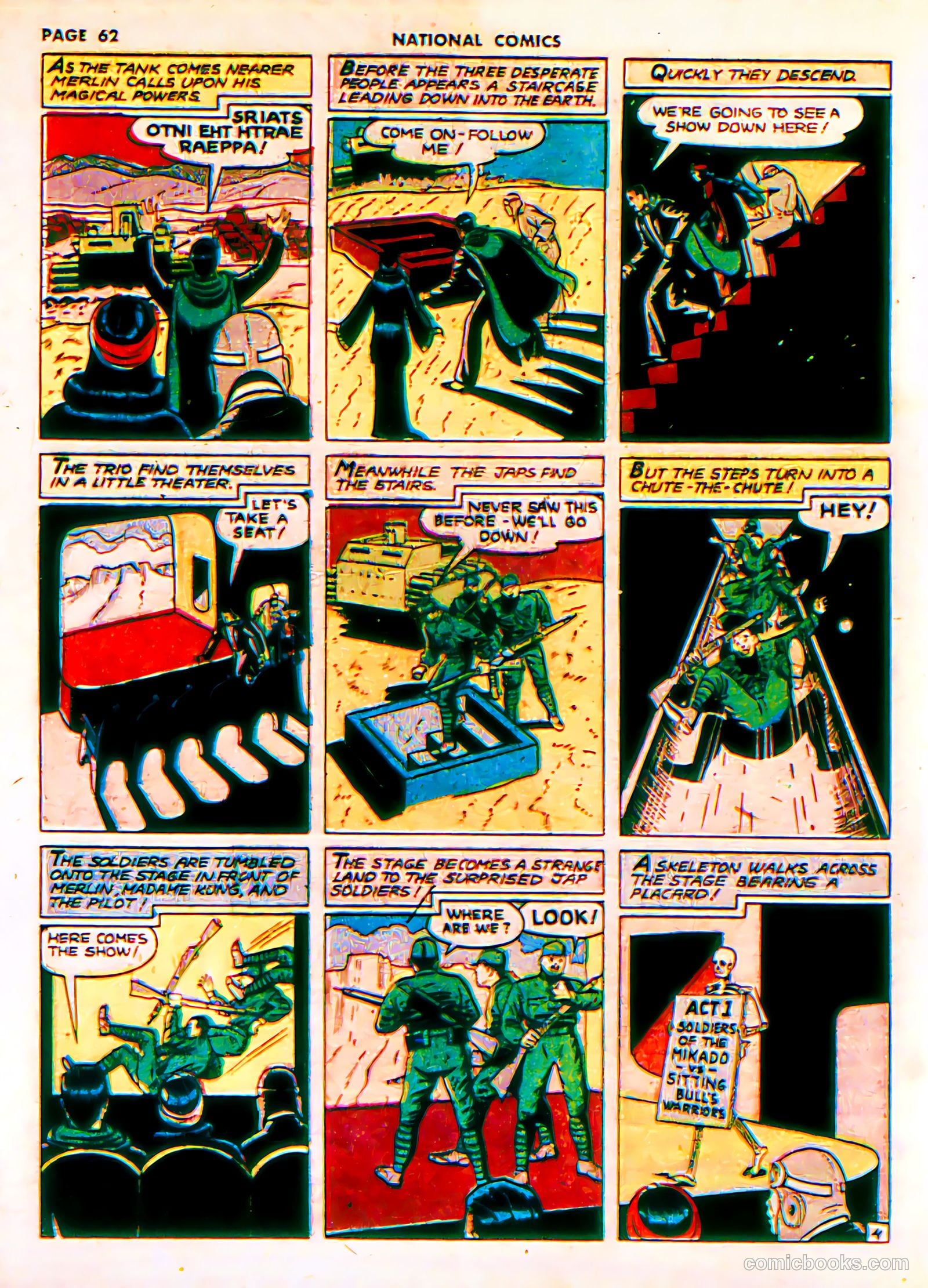 National Comics #22 — page 64 of 68