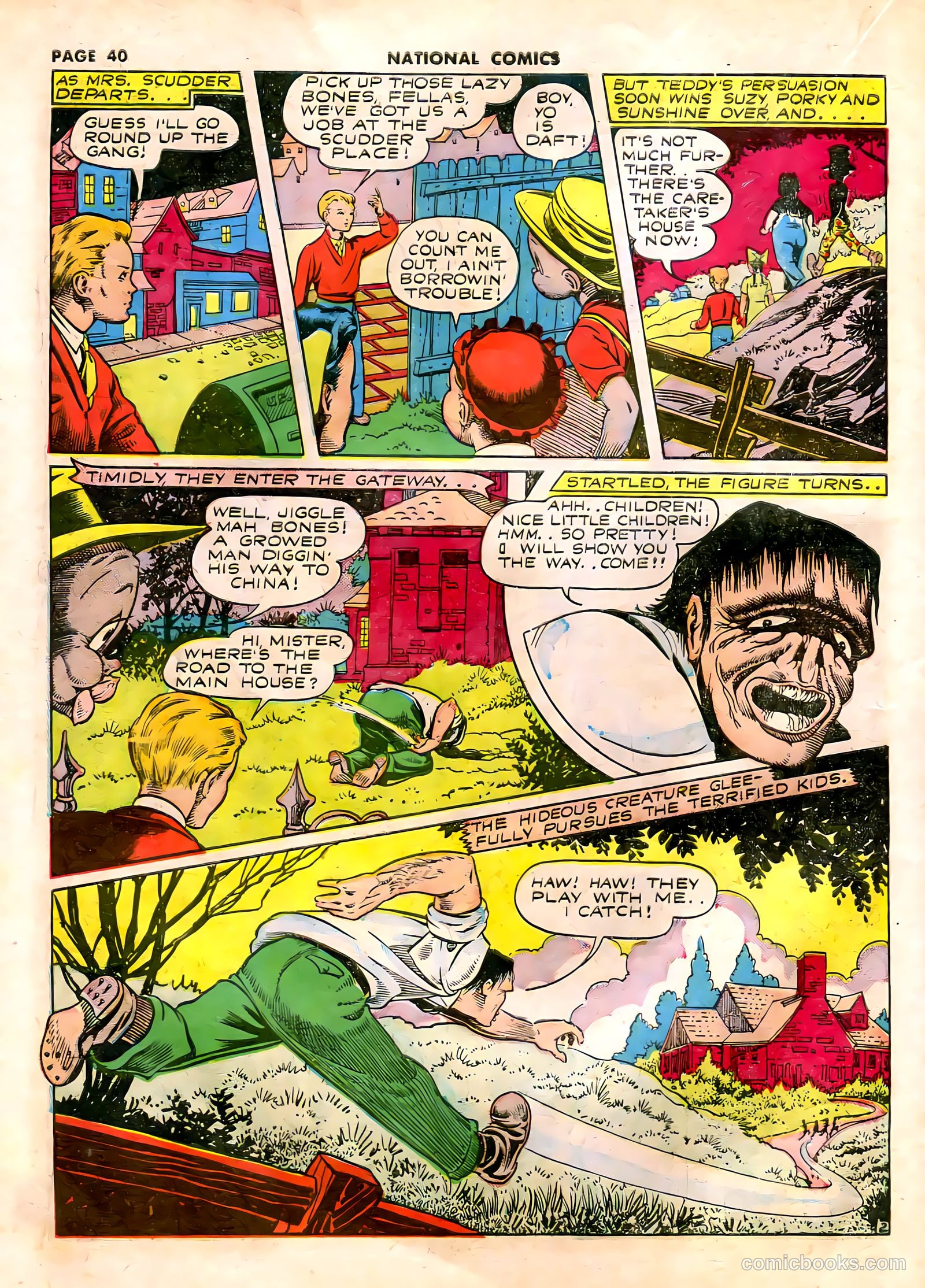 National Comics #23 — page 42 of 68
