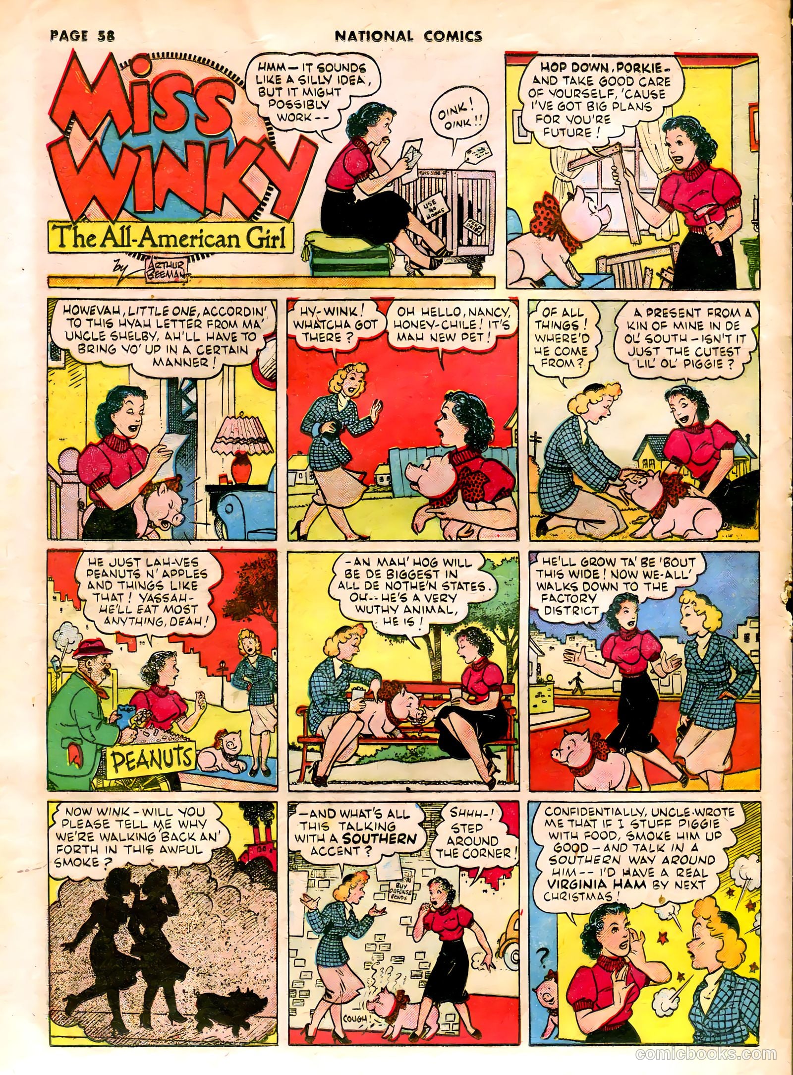 National Comics #23 — page 60 of 68