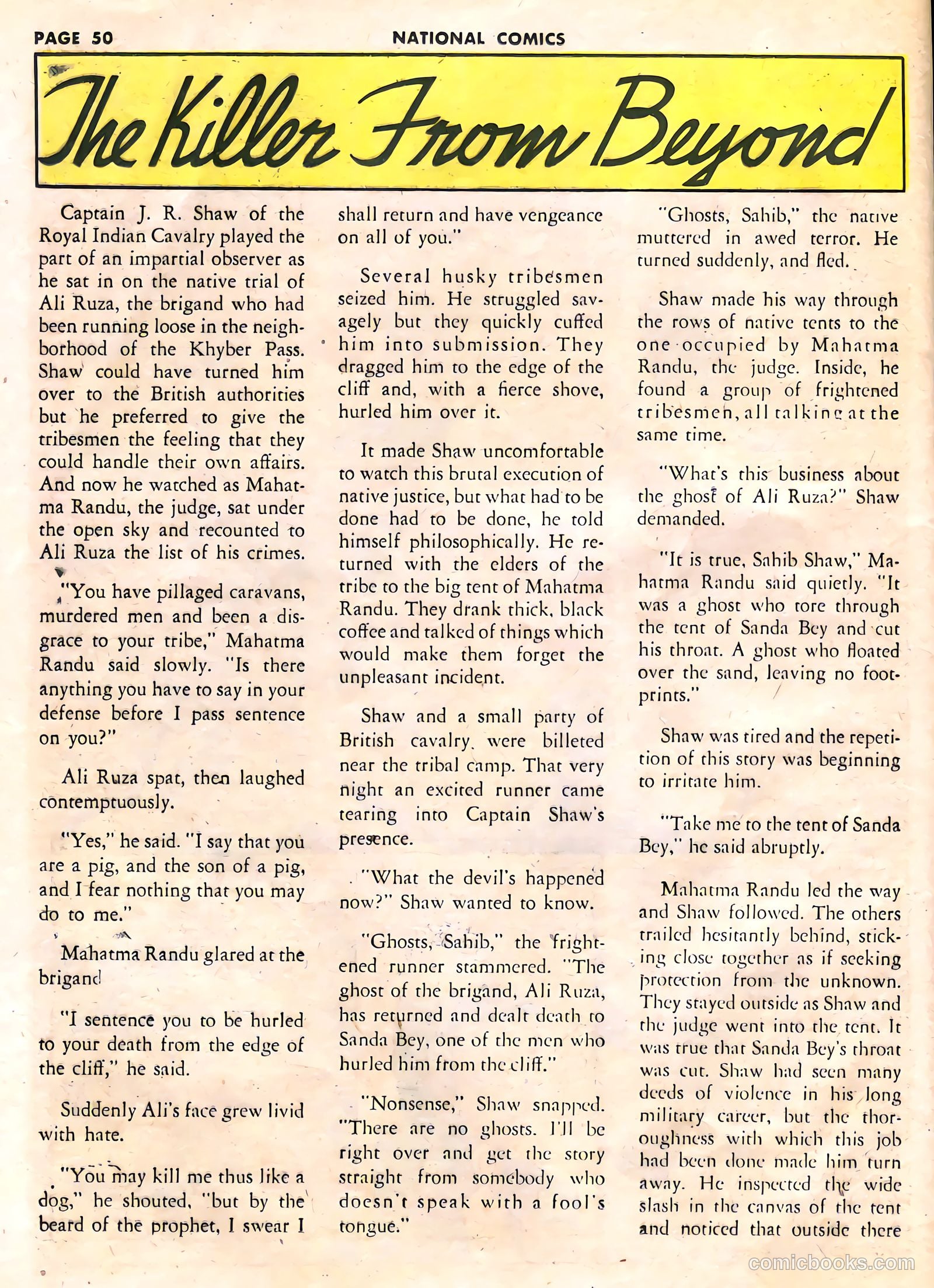National Comics #24 — page 52 of 68