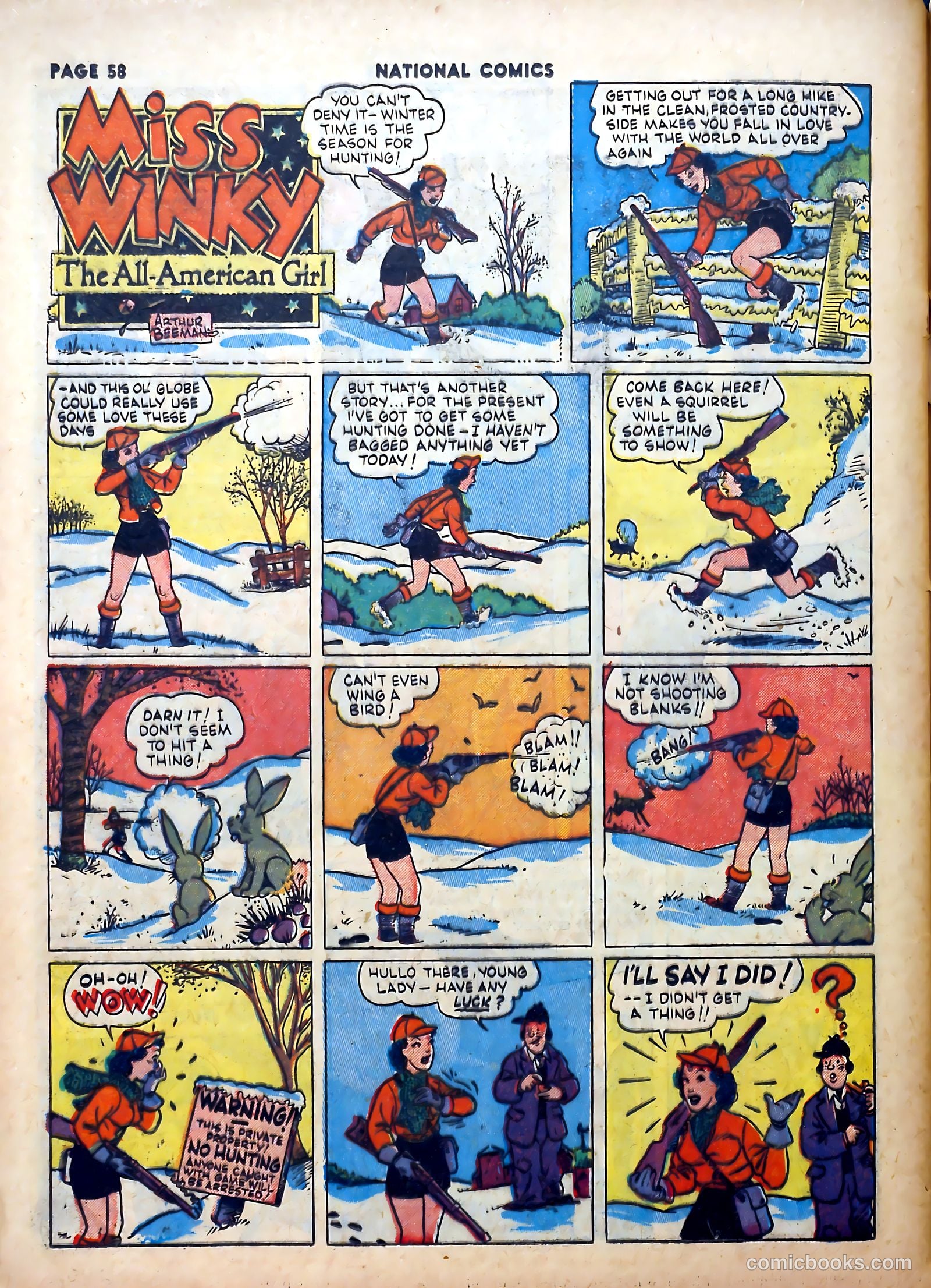 National Comics #27 — page 60 of 68