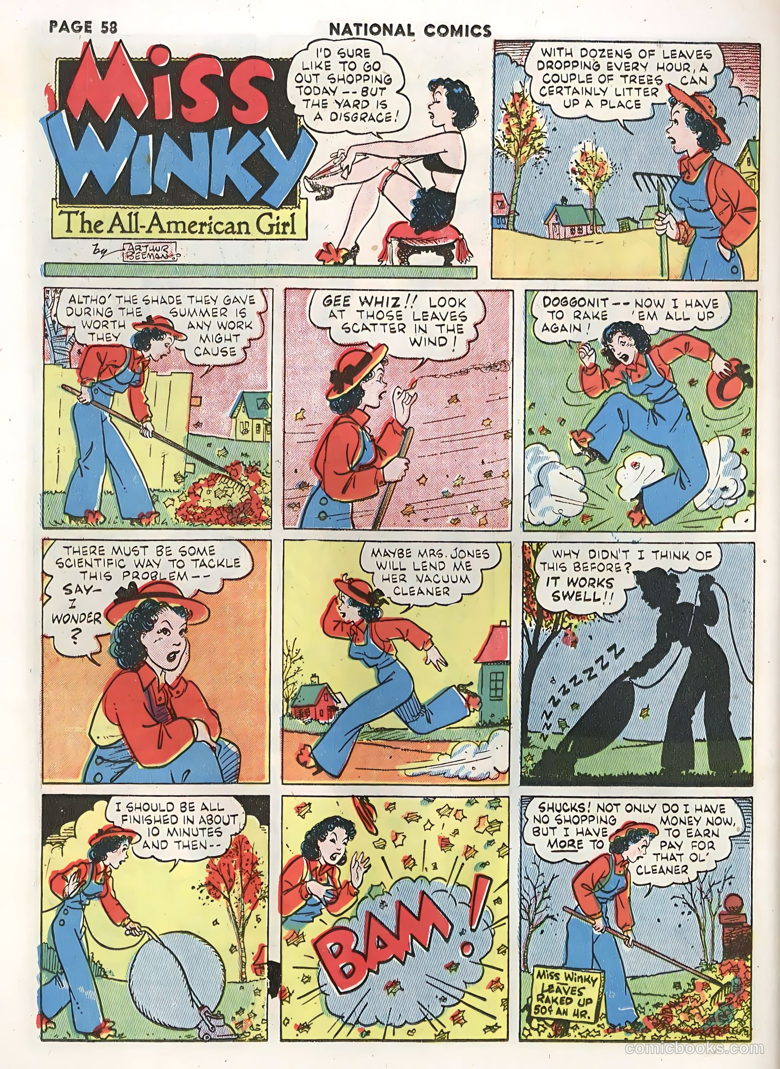 National Comics #28 — page 60 of 68