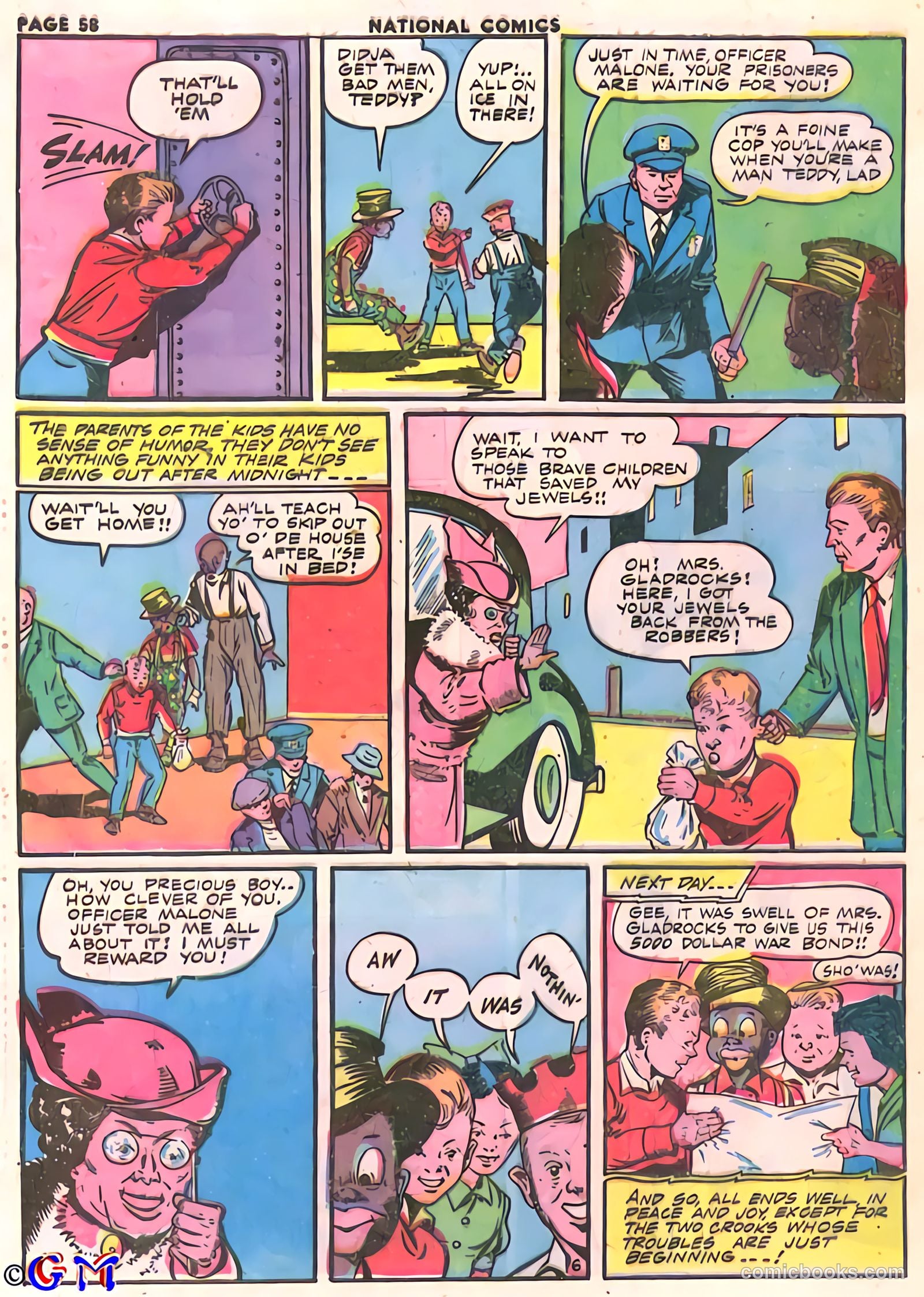 National Comics #29 — page 57 of 68