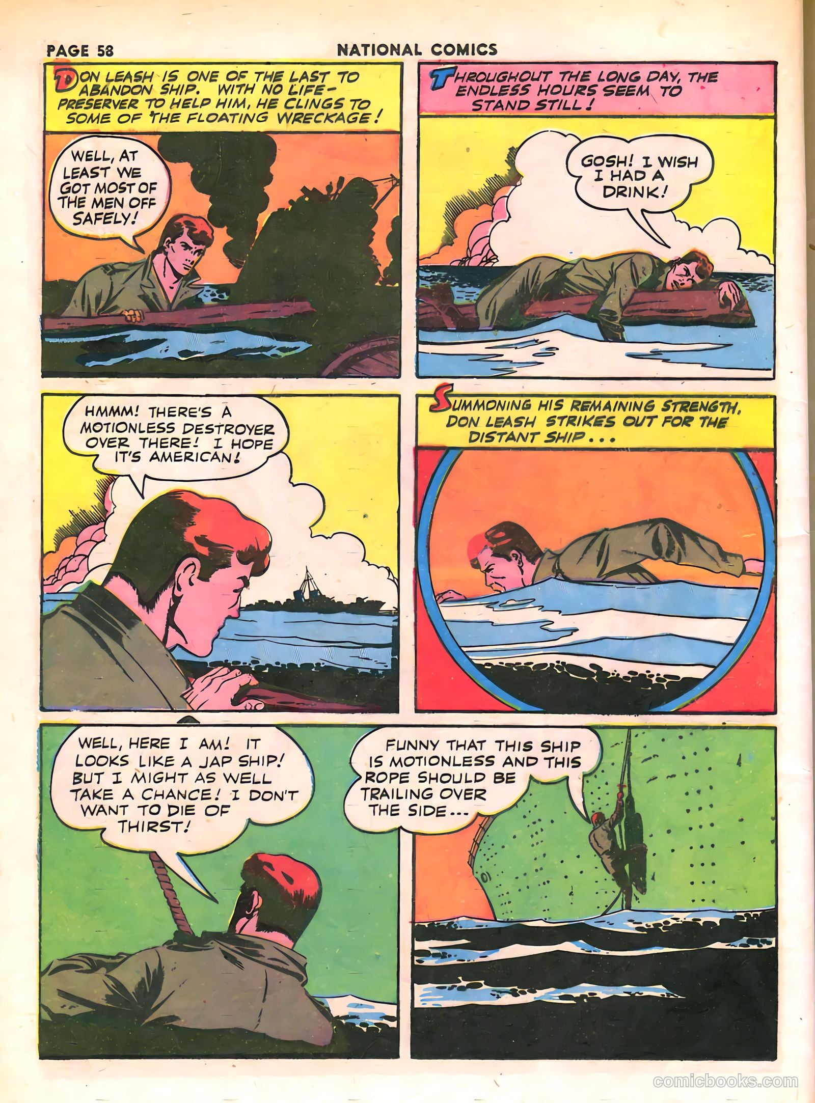 National Comics #32 — page 60 of 68