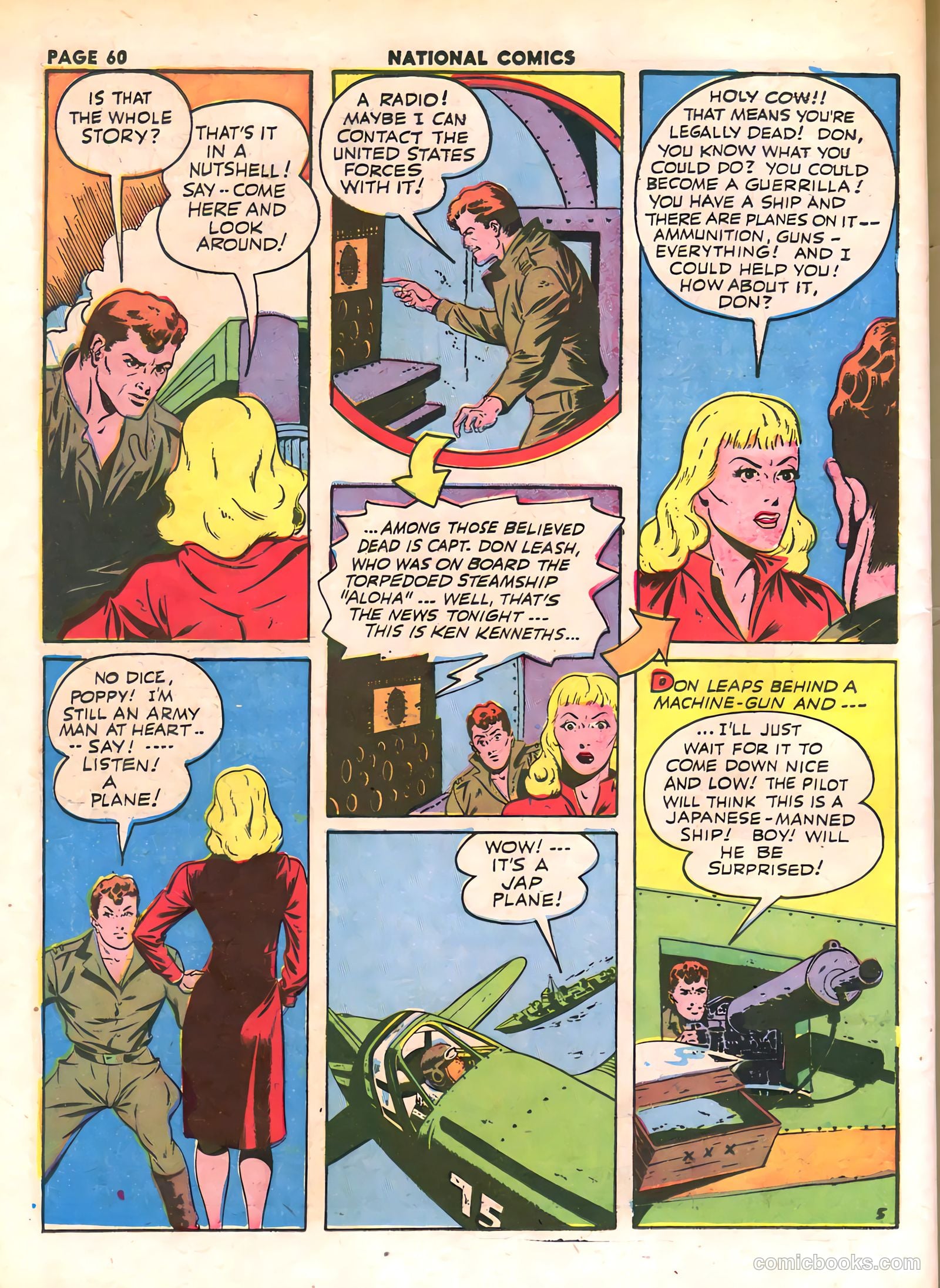 National Comics #32 — page 62 of 68