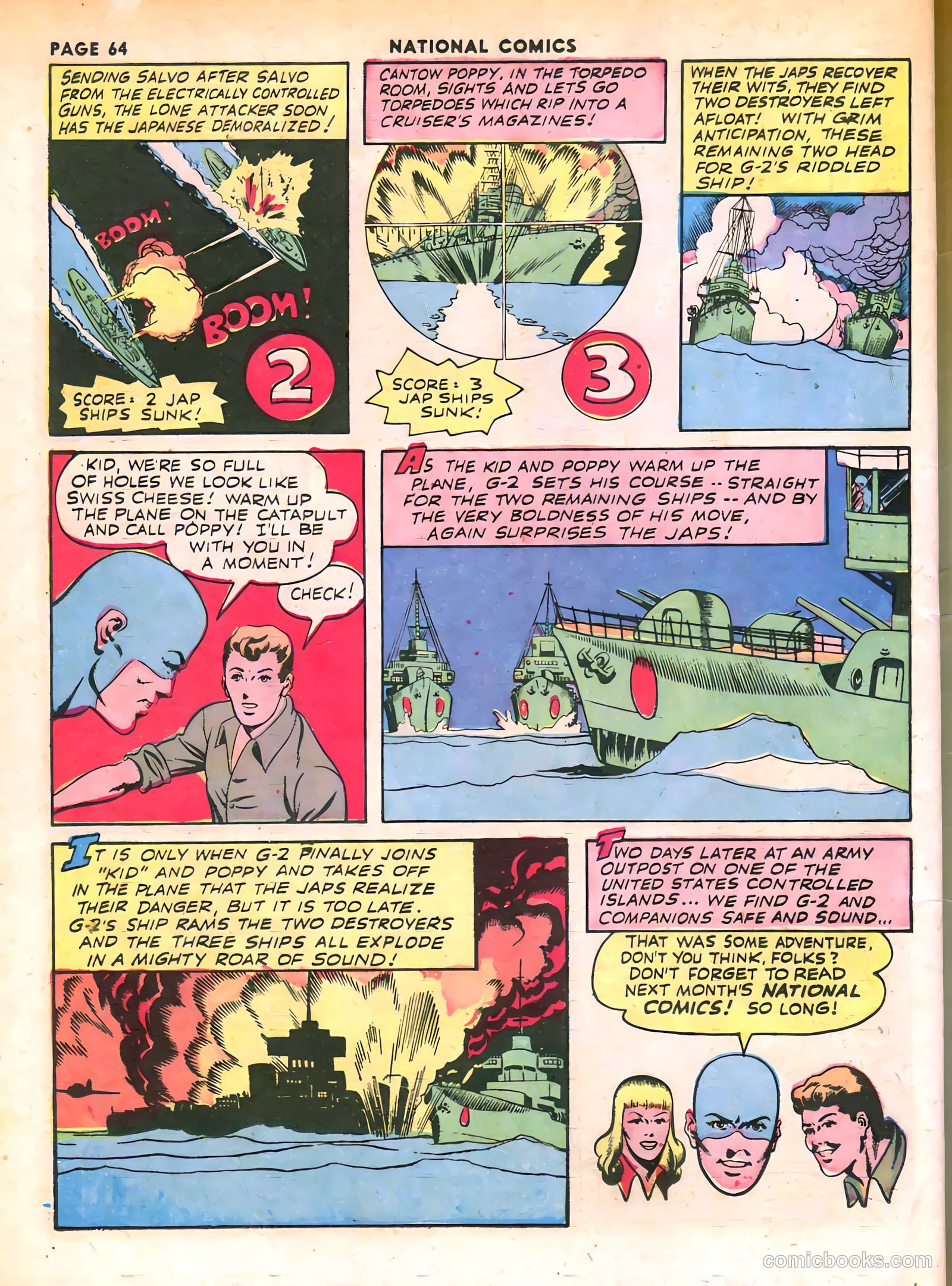National Comics #32 — page 66 of 68