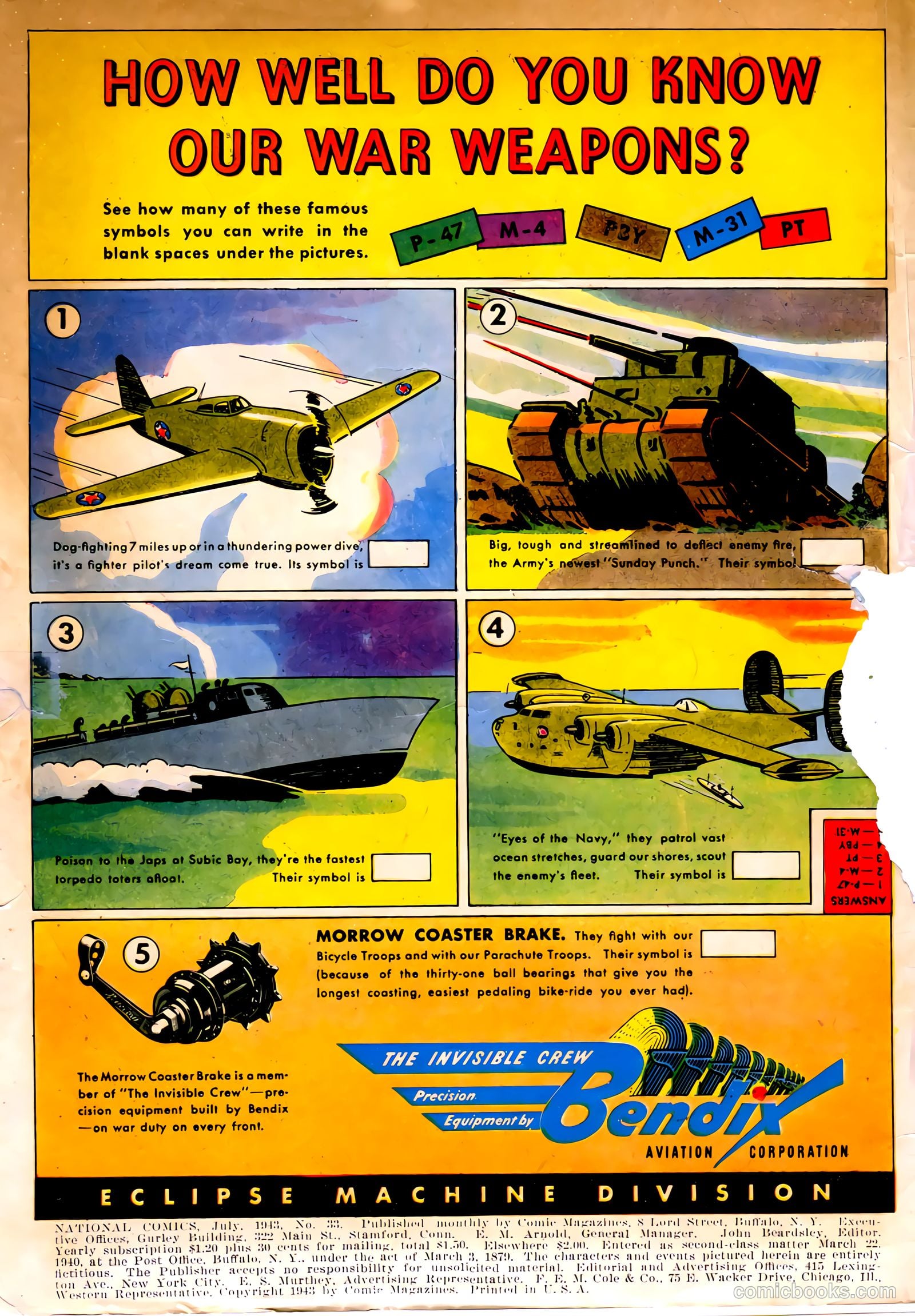 National Comics #33 — page 2 of 68
