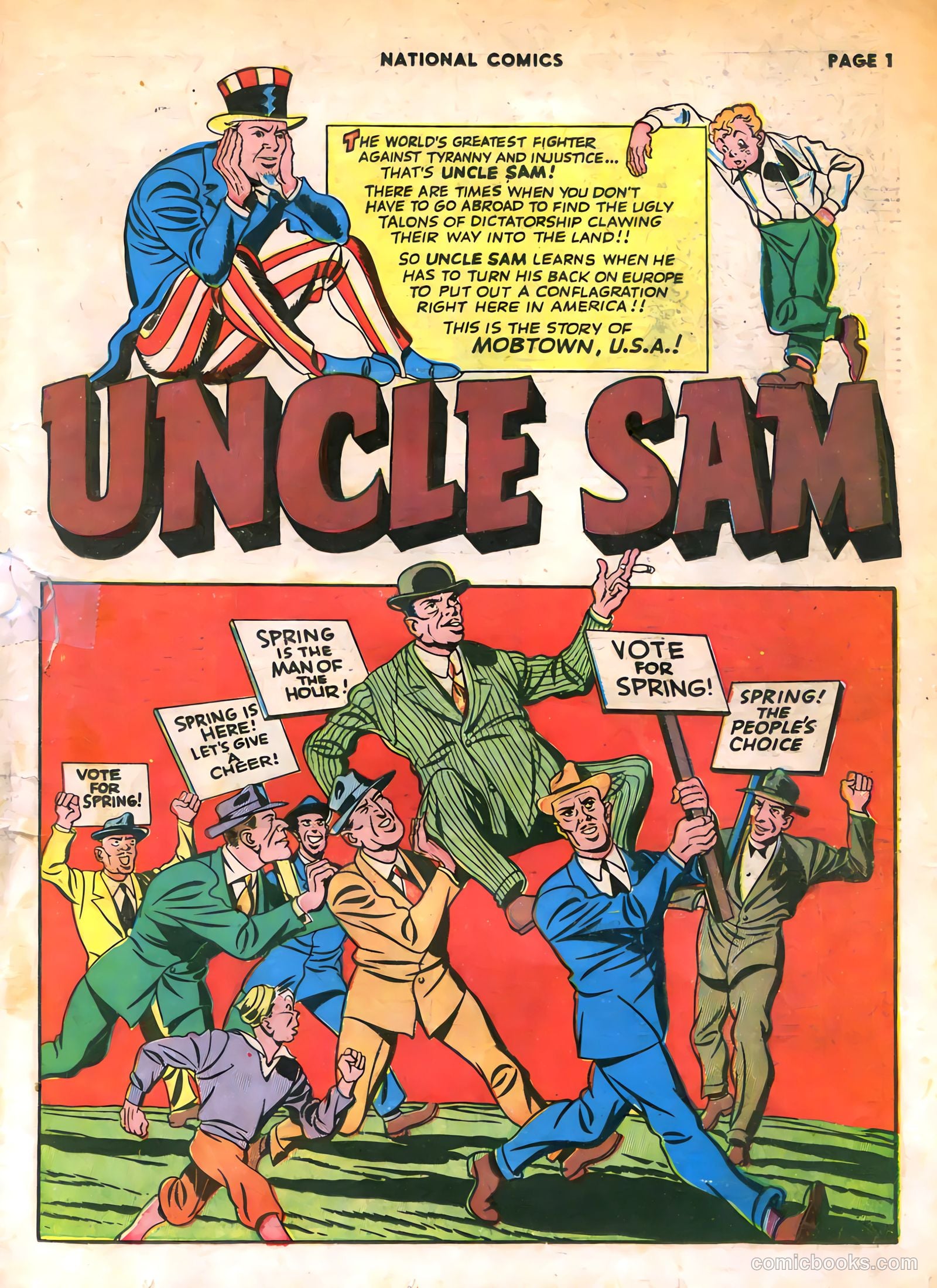 National Comics #33 — page 3 of 68