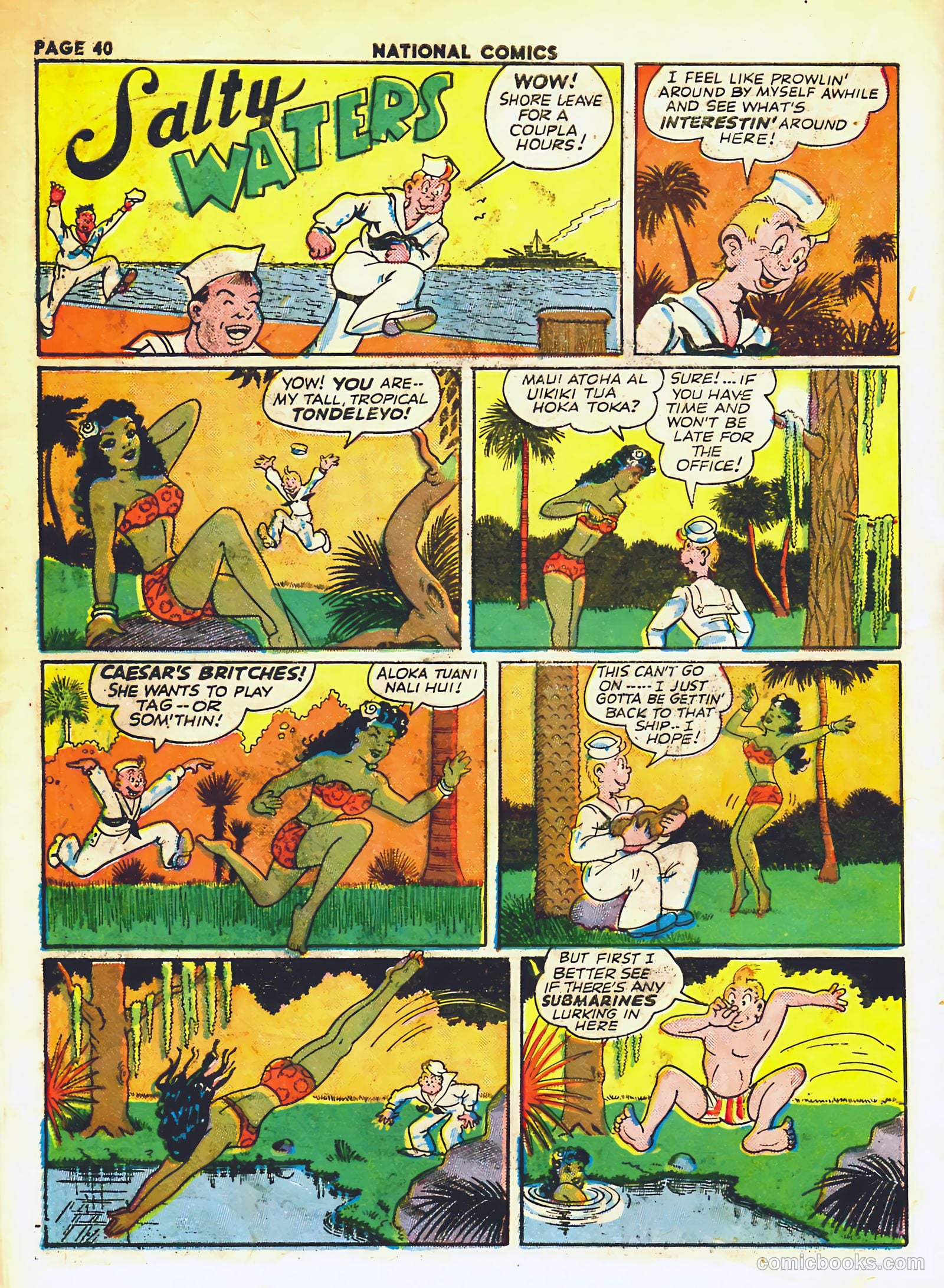 National Comics #33 — page 42 of 68
