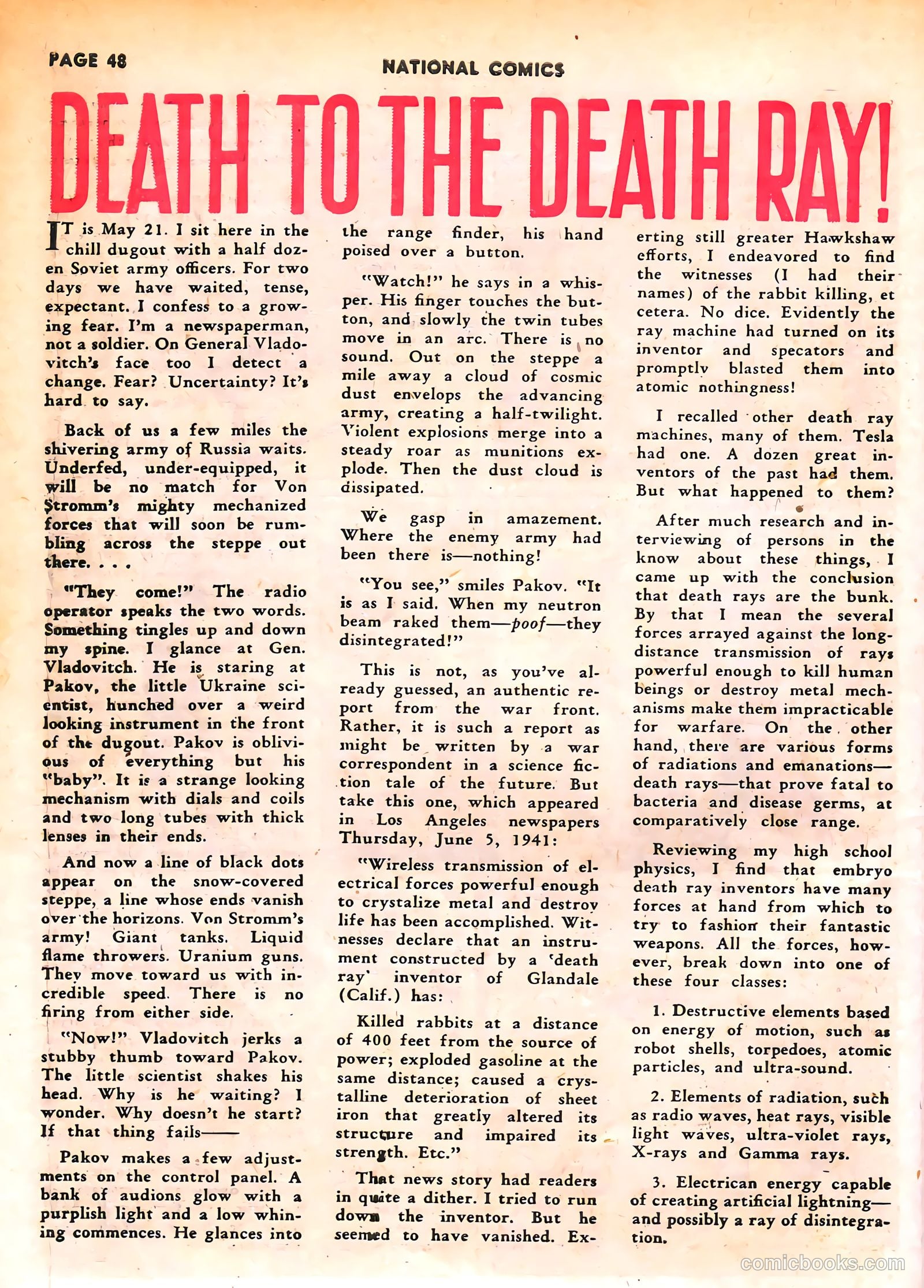 National Comics #33 — page 50 of 68