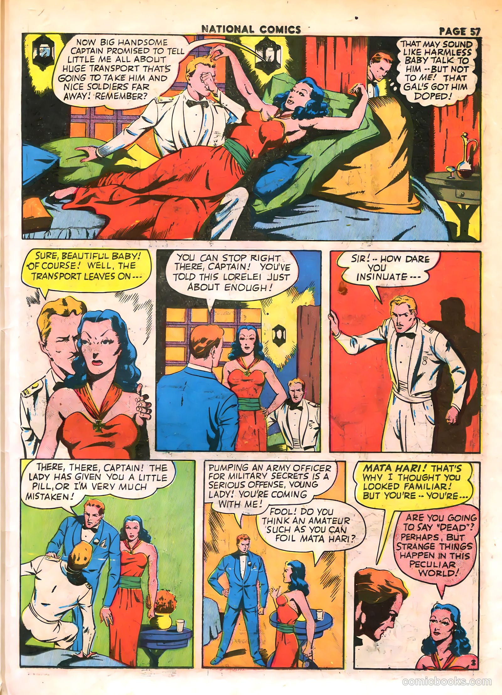 National Comics #33 — page 59 of 68