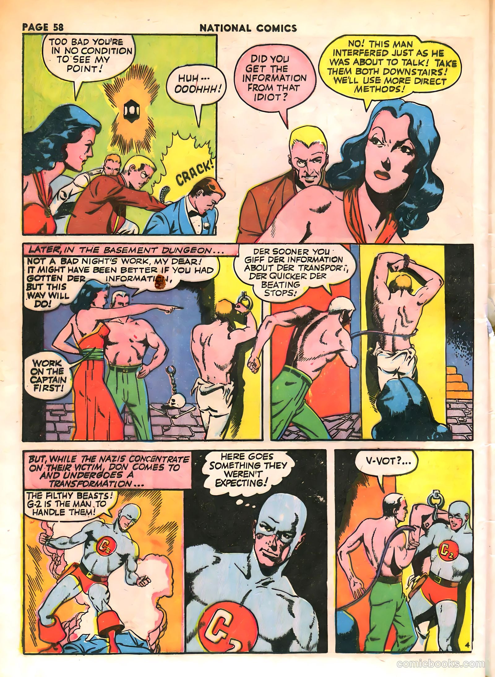 National Comics #33 — page 60 of 68
